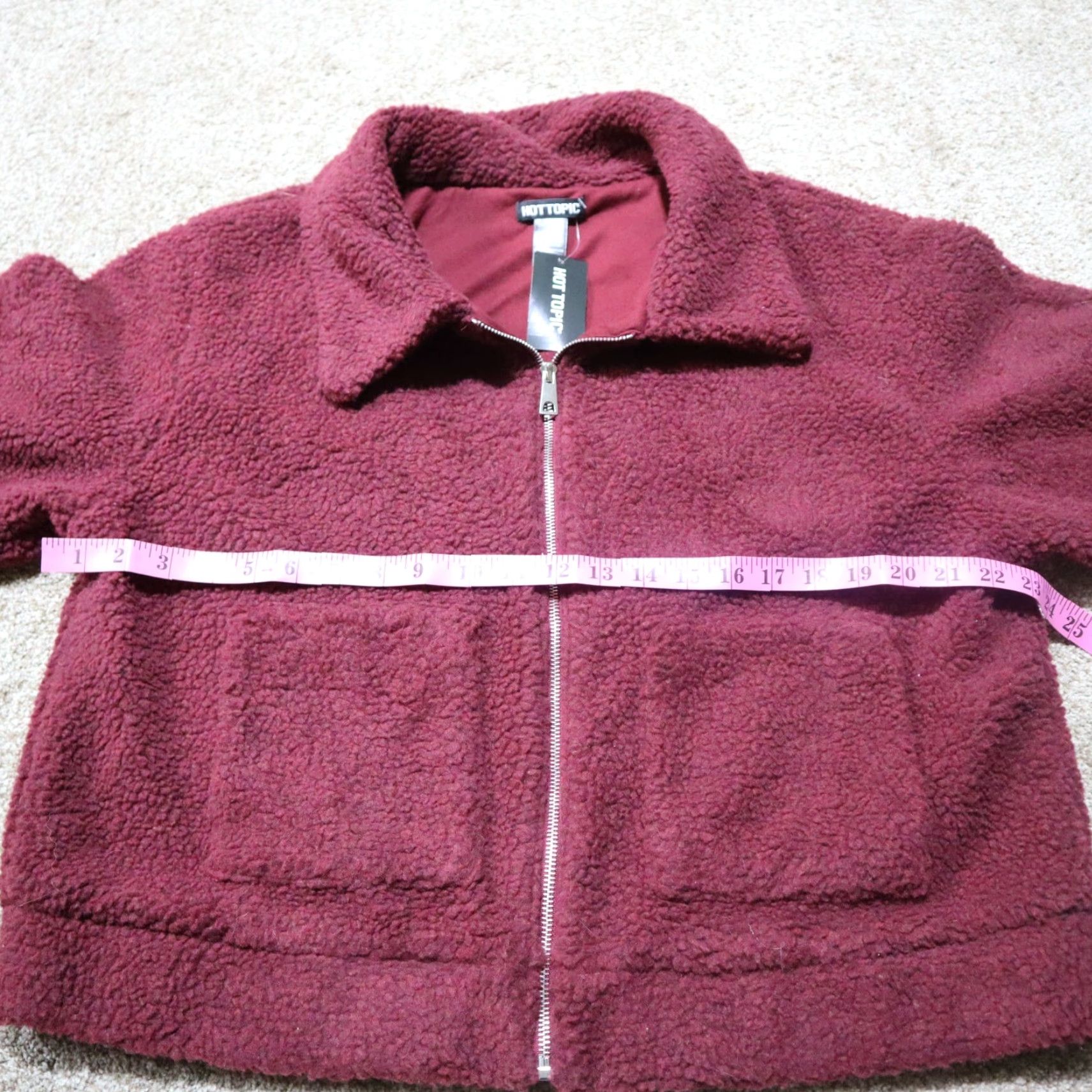 Hot Topic Hot Topic Green Canvas Jacket Full Zip Medium Casual Winter Women Size M / US 6-8 / IT 42-44 - 5 Thumbnail
