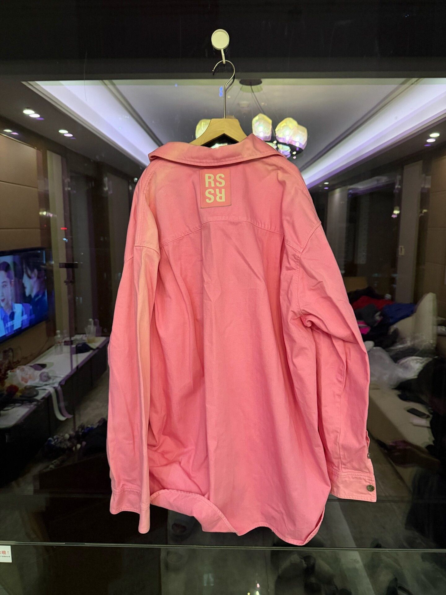 Raf Simons Raf Simons 21AW Oversized Pink Shirt Size US XS / EU 42 / 0 - 4 Thumbnail