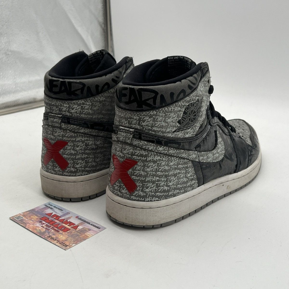 Nike Air Jordan 1 high rebellionaire Size US 9.5 / EU 42-43 - 5 Thumbnail
