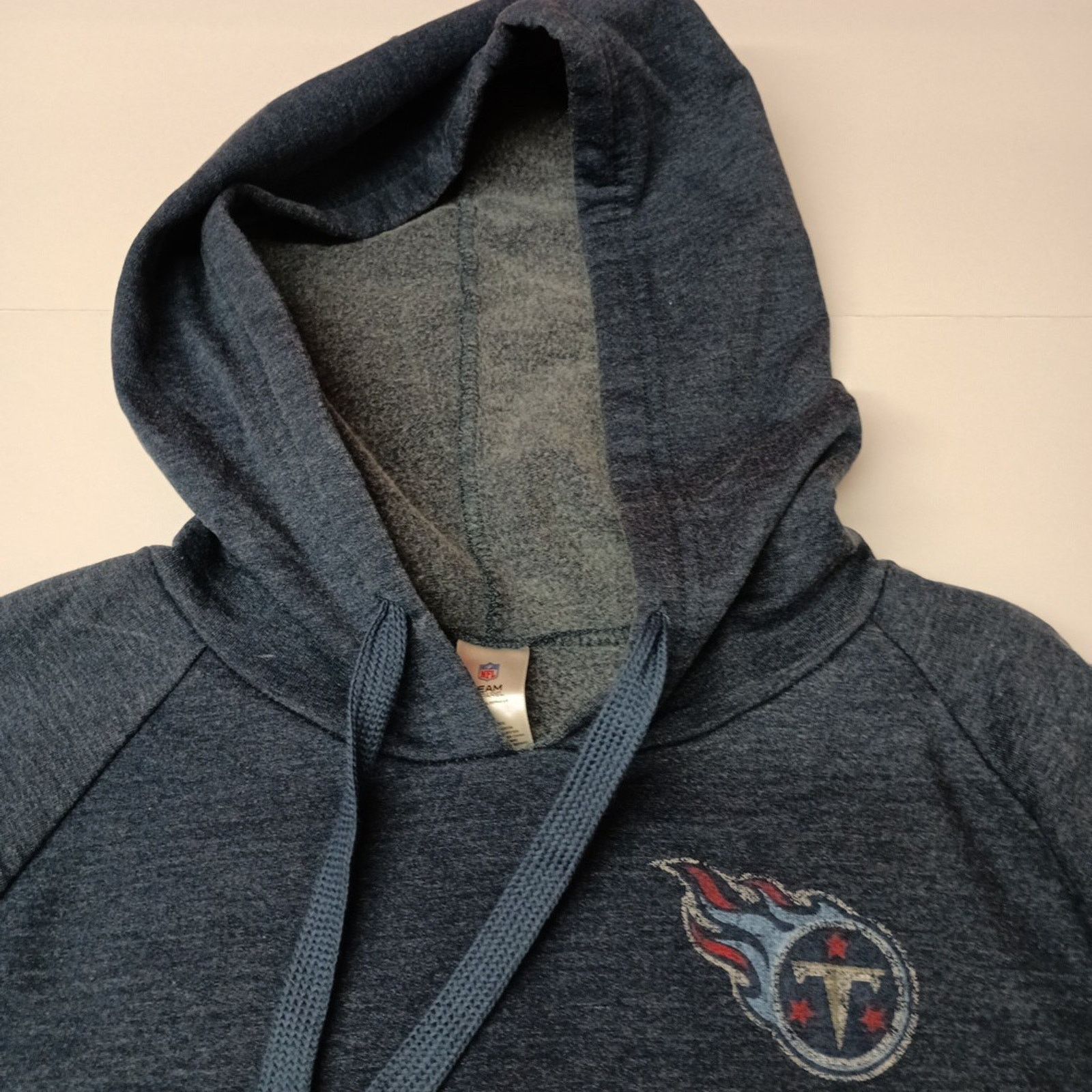 NFL Tennessee Titans Cropped Hoodie Womens Size L Blue Sleepwear Size L / US 10 / IT 46 - 4 Thumbnail