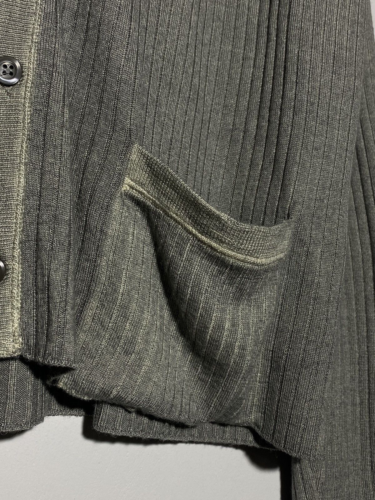 Prada Prada wool silk grey v-neck cardigan sweater Size US XL / EU 56 / 4 - 8 Thumbnail