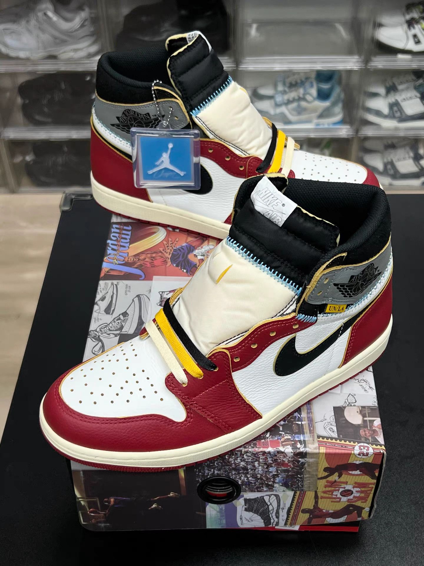 Jordan Brand Union x Air Jordan 1 High Retro Basketball Shoes K15 Size US 11 / EU 44 - 1 Thumbnail