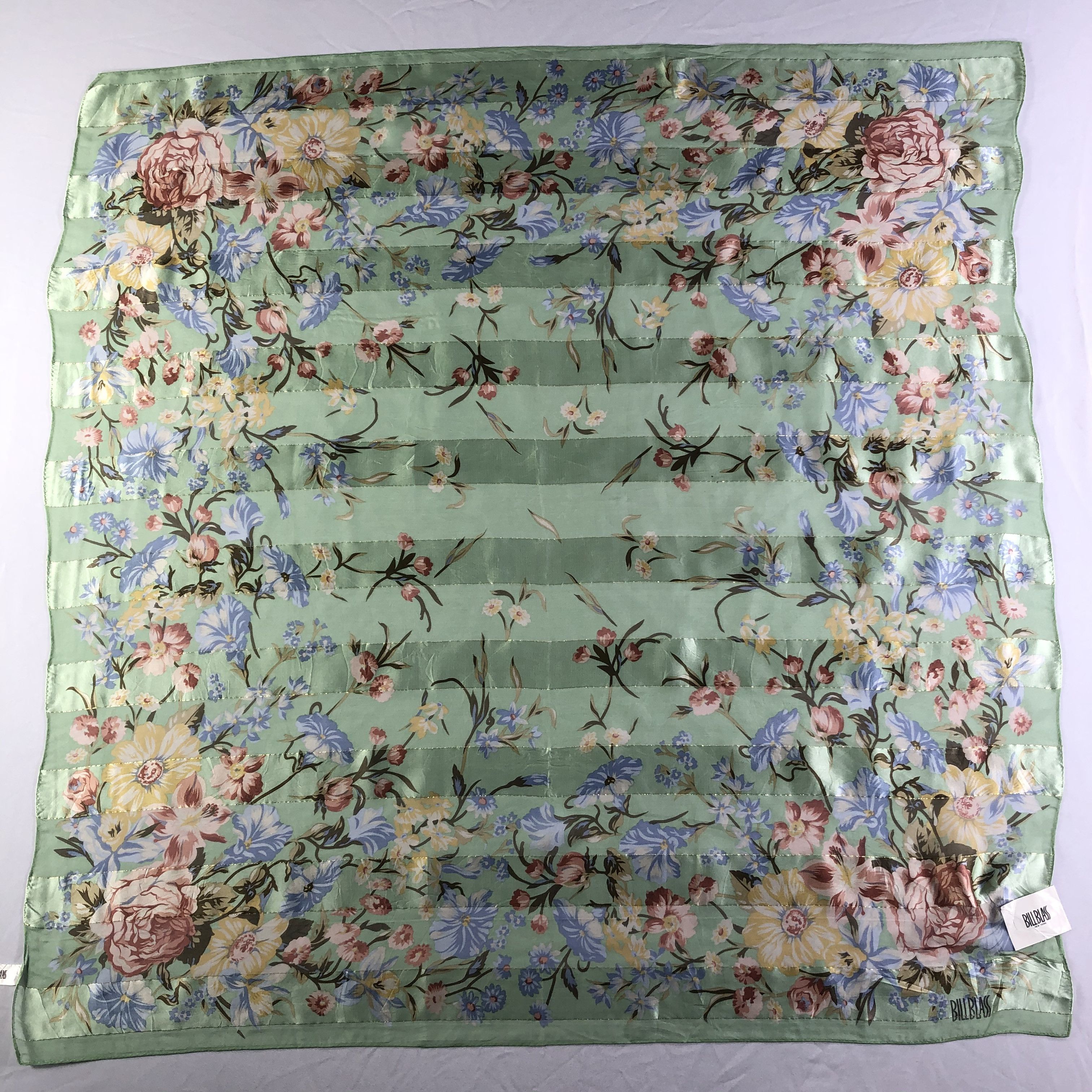 Bill Blass × Vintage Vintage Bill Blass Silk Scarf Size ONE SIZE - 2 Thumbnail