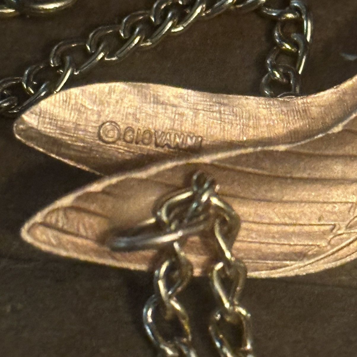 Other × Vintage Vintage Giovanni gold tone seagull pendant necklace Size ONE SIZE - 6 Thumbnail