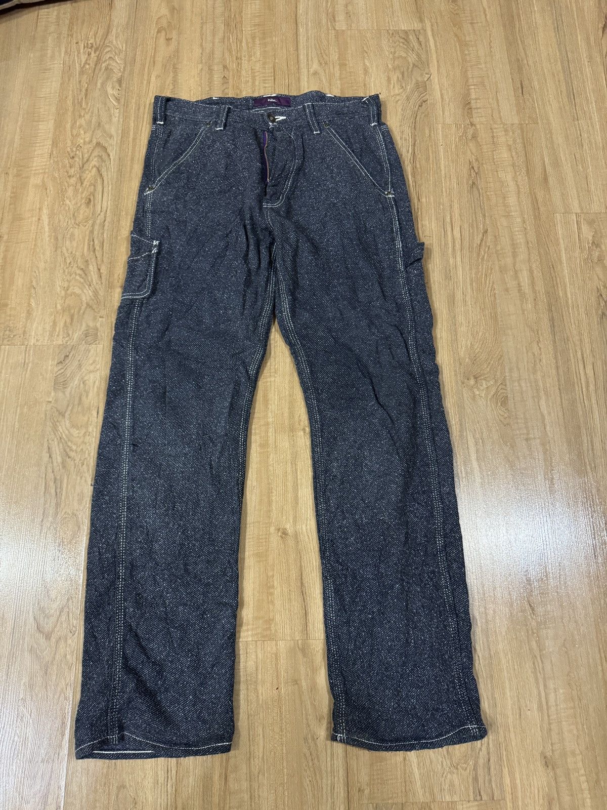 Japanese Brand KELEN CARPENTER PANTS Size US 33 - 1 Thumbnail