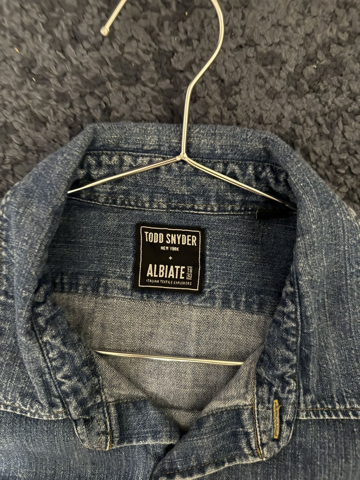 Todd Snyder Todd Snyder denim button up Size US M / EU 48-50 / 2 - 2 Thumbnail