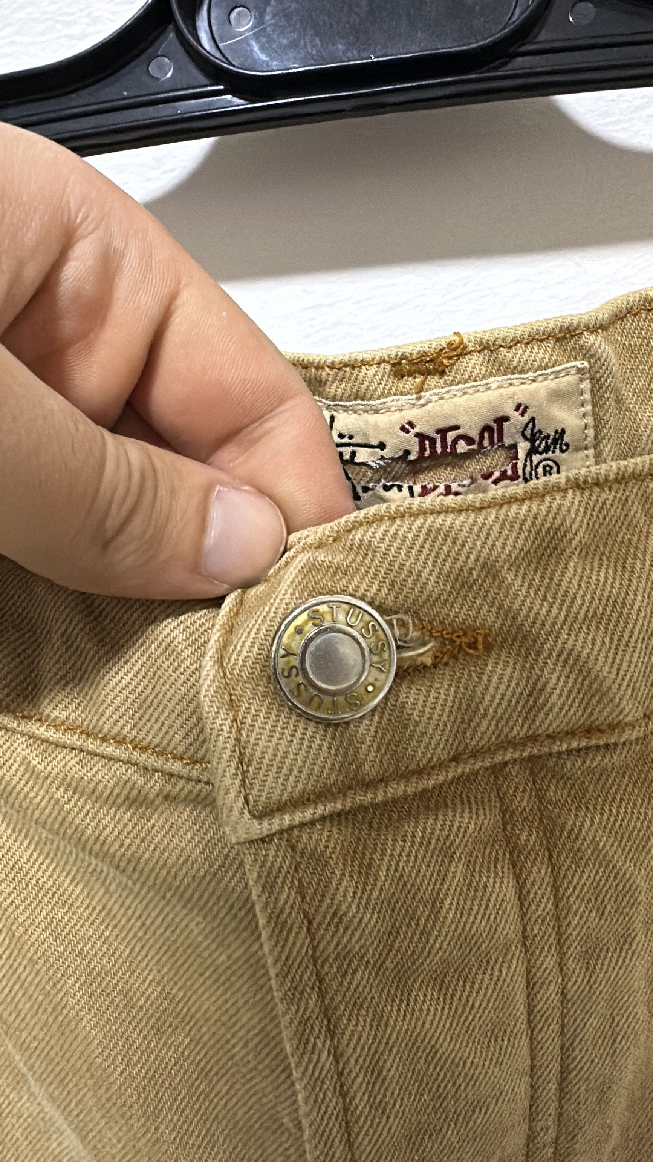 Stussy Stussy Big Ol Jean Denim Sand Size 34 Size US 34 / EU 50 - 5 Thumbnail