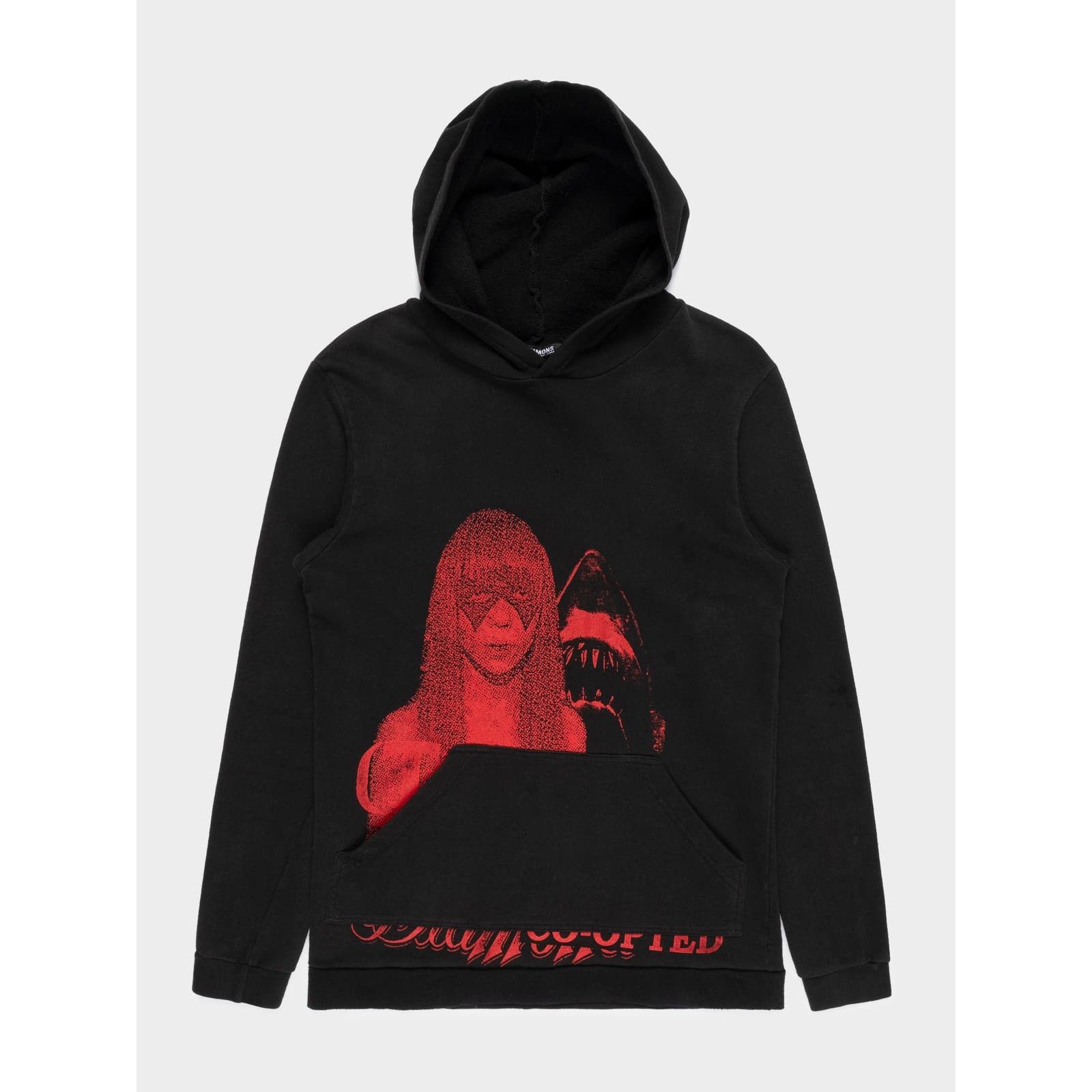 image of Raf Simons Ss03 'consumed' Penelope Hoodie in Black, Men's (Size Small)
