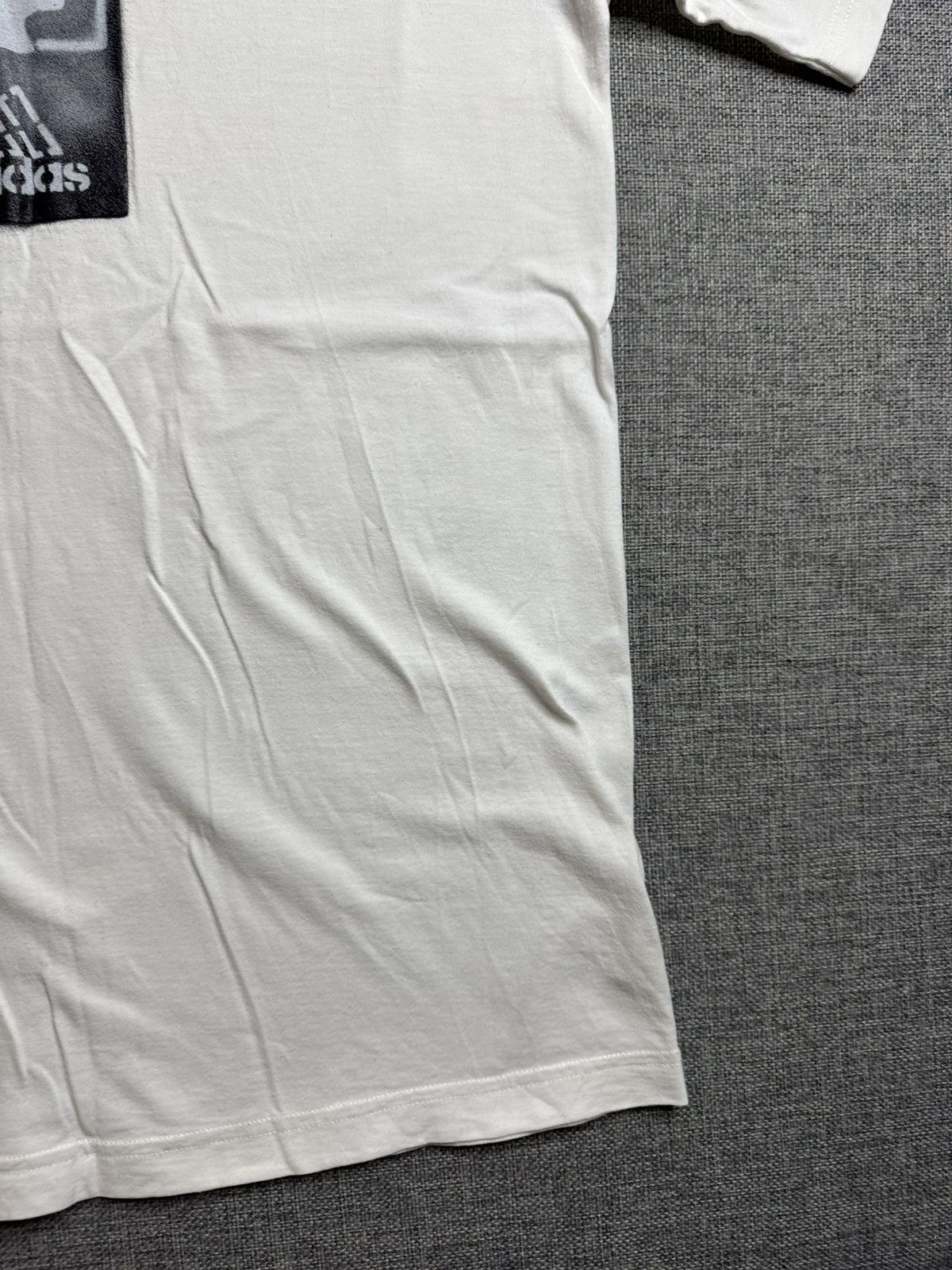 Adidas Vintage Adidas Kobe Two Big Logo white T-Shirt Size US S / EU 44-46 / 1 - 11 Thumbnail