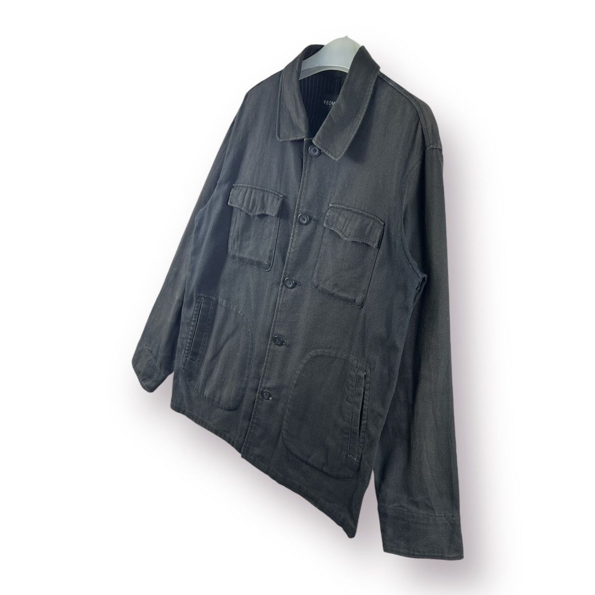 Japanese Brand 🔥 YEOMAN japan Duck Canvas Chore Jacket - M Size US S / EU 44-46 / 1 - 2 Thumbnail