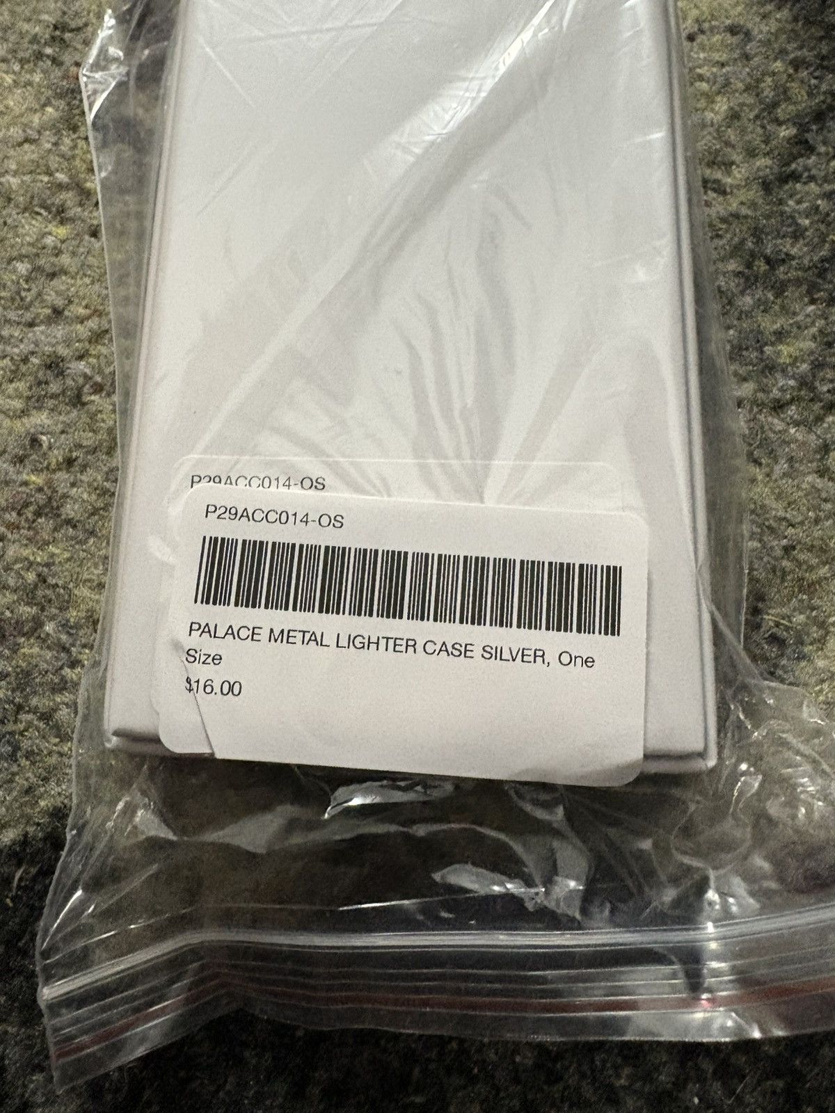 Palace Palace Metal Lighter Case Silver Size ONE SIZE - 4 Thumbnail