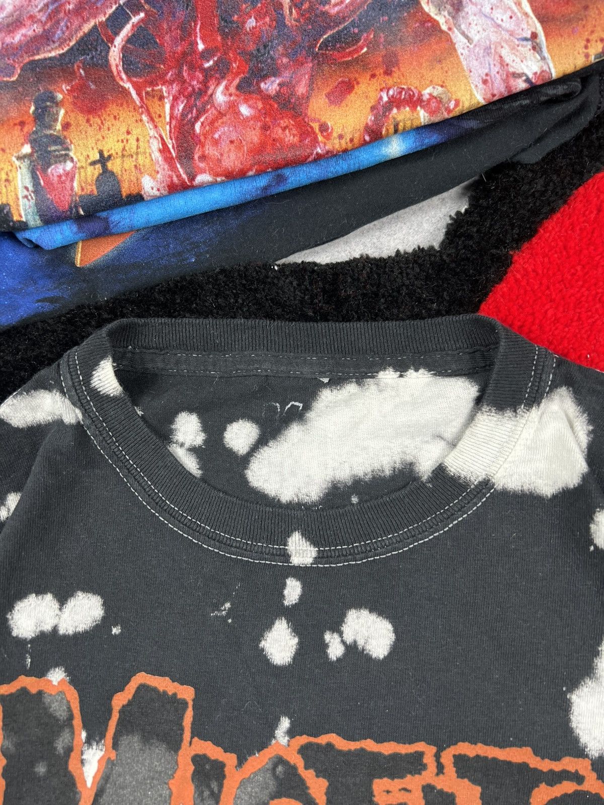 Band Tees Vintage Misfits Skulls Mudwash Rhinestones Grunge Y2K Tee Size US S / EU 44-46 / 1 - 5 Thumbnail