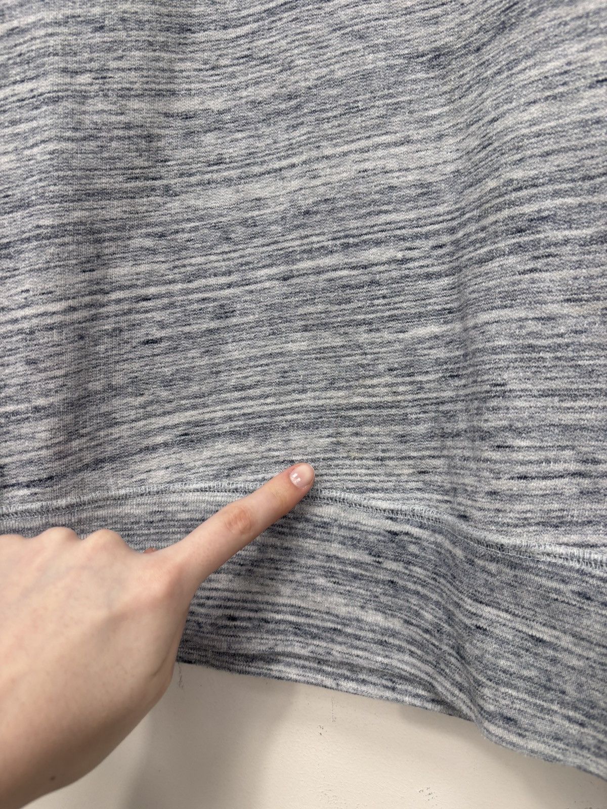 Our Legacy Our Legacy AW14 Blue Grey Melange Sweatshirt Pullover Size US L / EU 52-54 / 3 - 9 Thumbnail