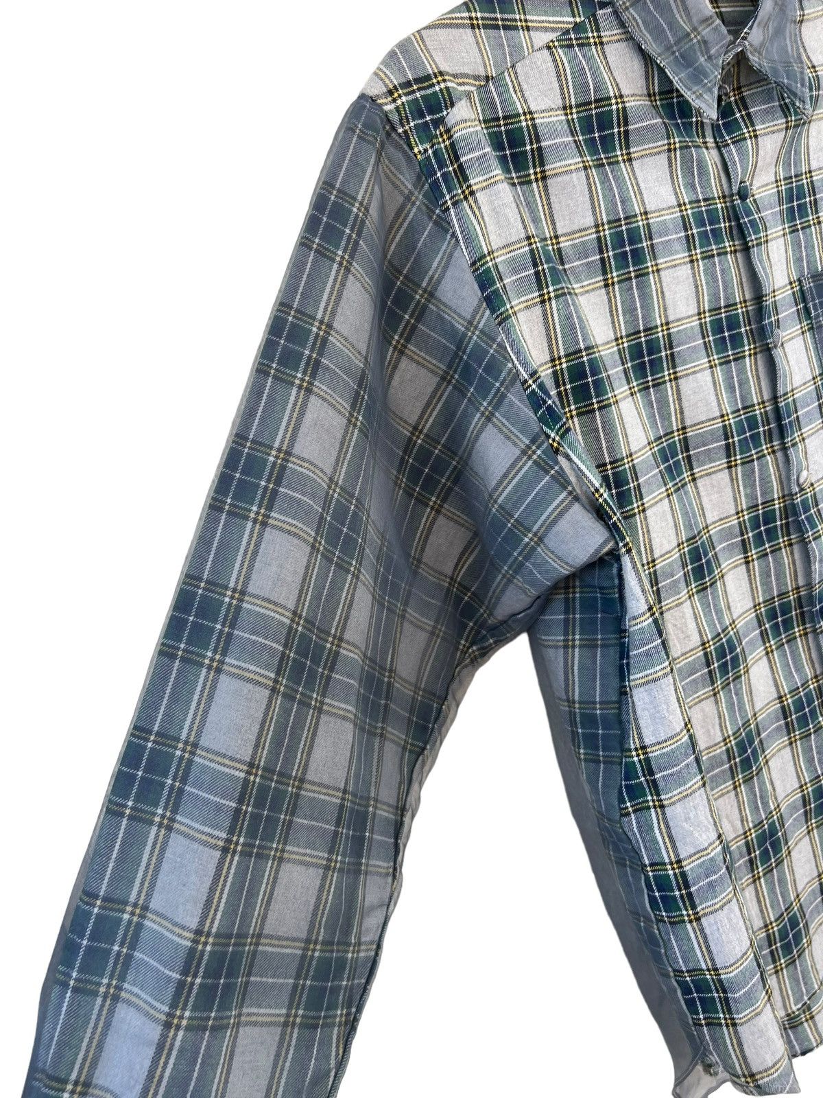 20471120 Vintage 90s MILK BOY Japan Hybrid Flannel Shirt Size US L / EU 52-54 / 3 - 11 Thumbnail