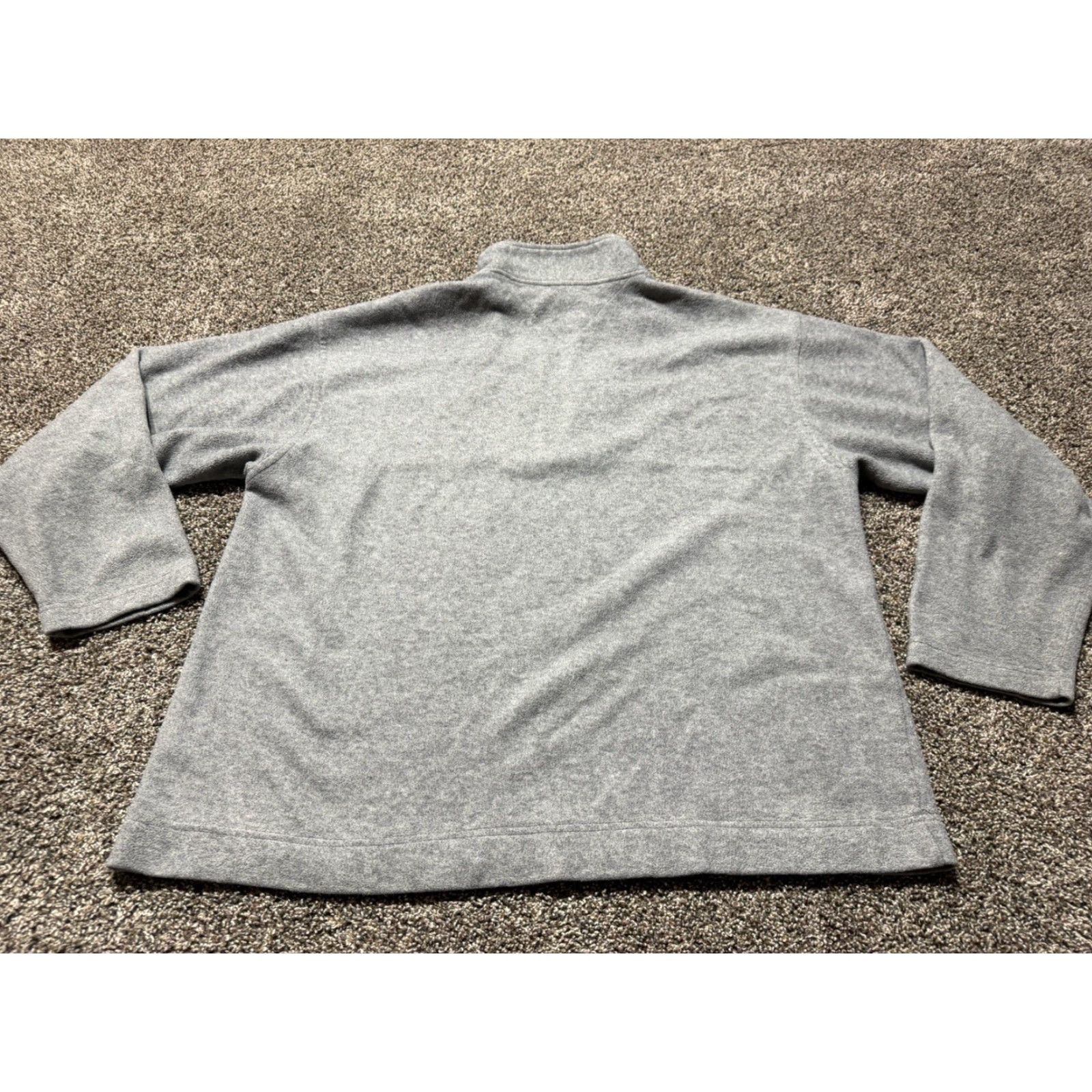 Tommy Hilfiger VINTAGE Tommy Hilfiger Spellout 1/4 Zip Fleece Pullover XL Gray 90s Men’s Size US XL / EU 56 / 4 - 7 Thumbnail