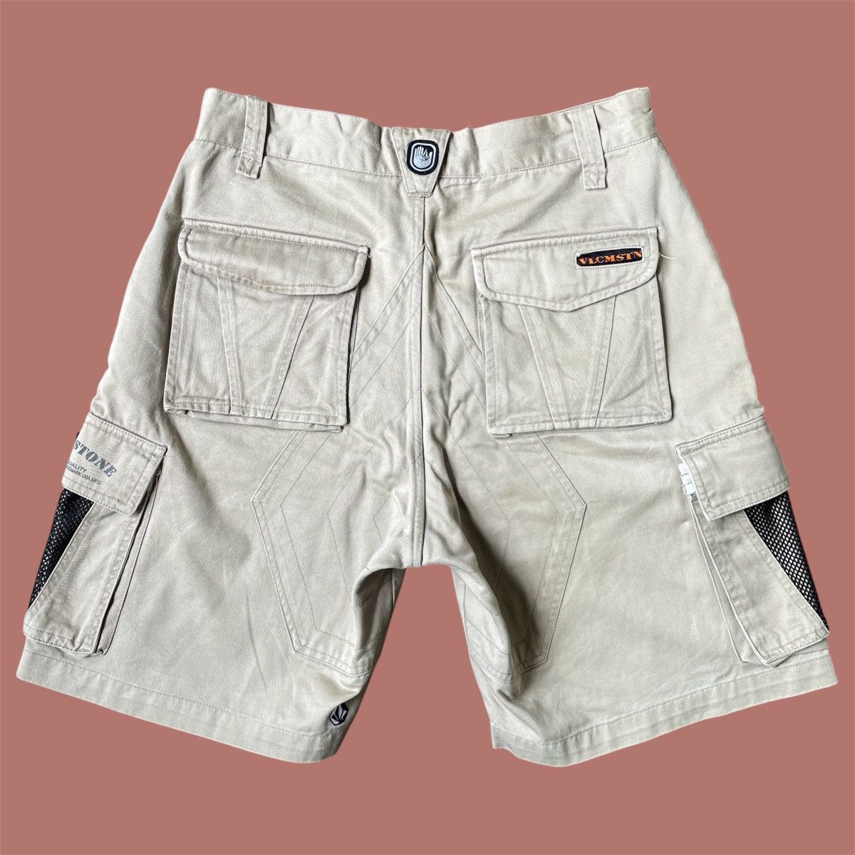 Vintage × Volcom Vintage 90’s Volcom Stone “Apocalypse Shorts” Jorts Cargo Size US 30 / EU 46 - 5 Thumbnail
