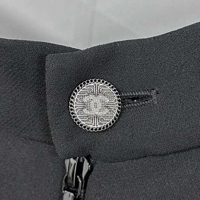Chanel Chanel blk zipper umbrella hem women's 36 NWT skirt Size 26" / US 2 / IT 38 - 5 Thumbnail
