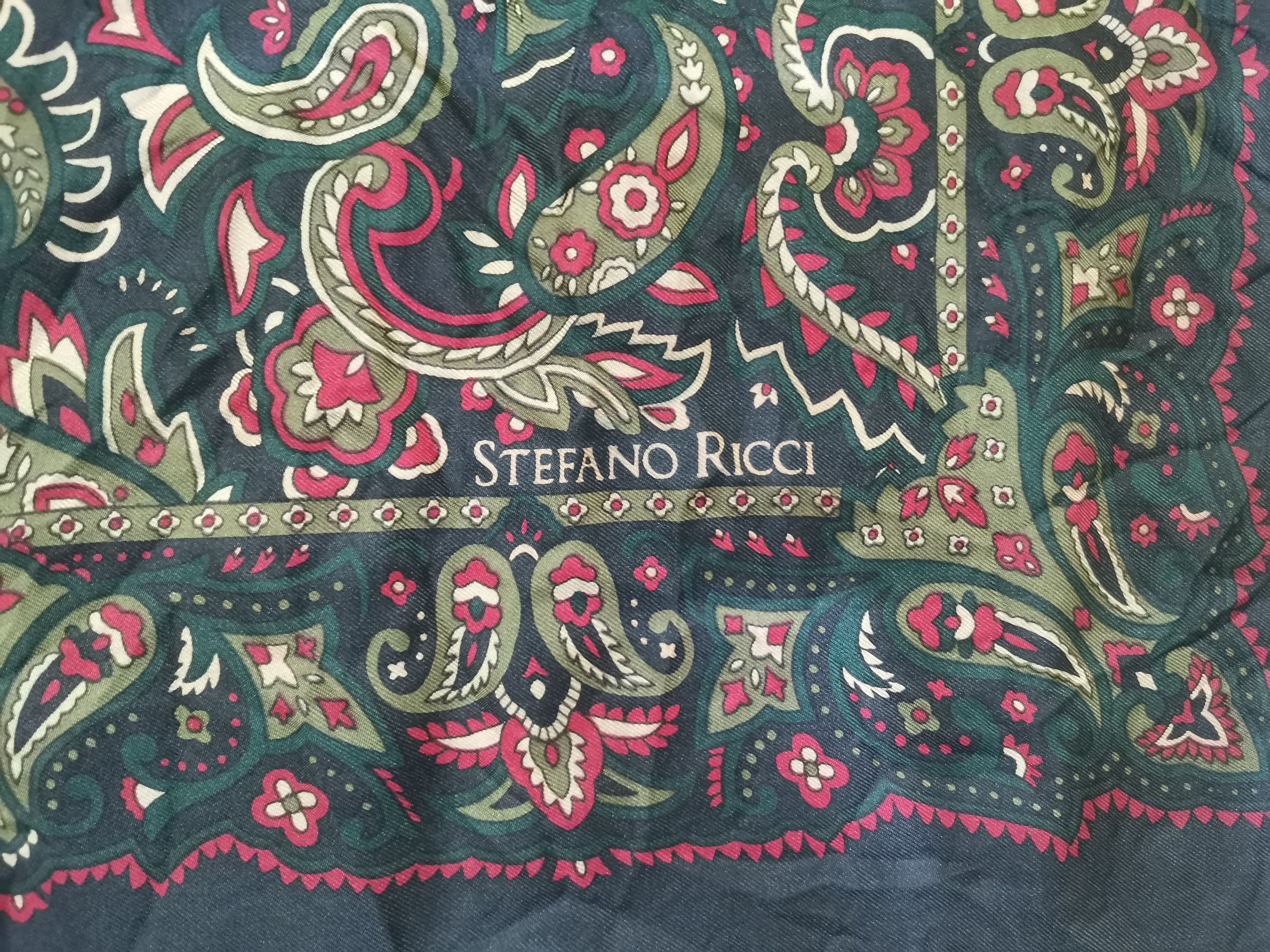 Designer × Stefano Ricci Rare Stefano Ricci scarves paisley design Size ONE SIZE - 4 Thumbnail