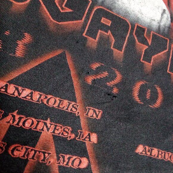 Band Tees Vintage Mudvayne 2003 Tour T-Shirt Size US L / EU 52-54 / 3 - 8 Thumbnail