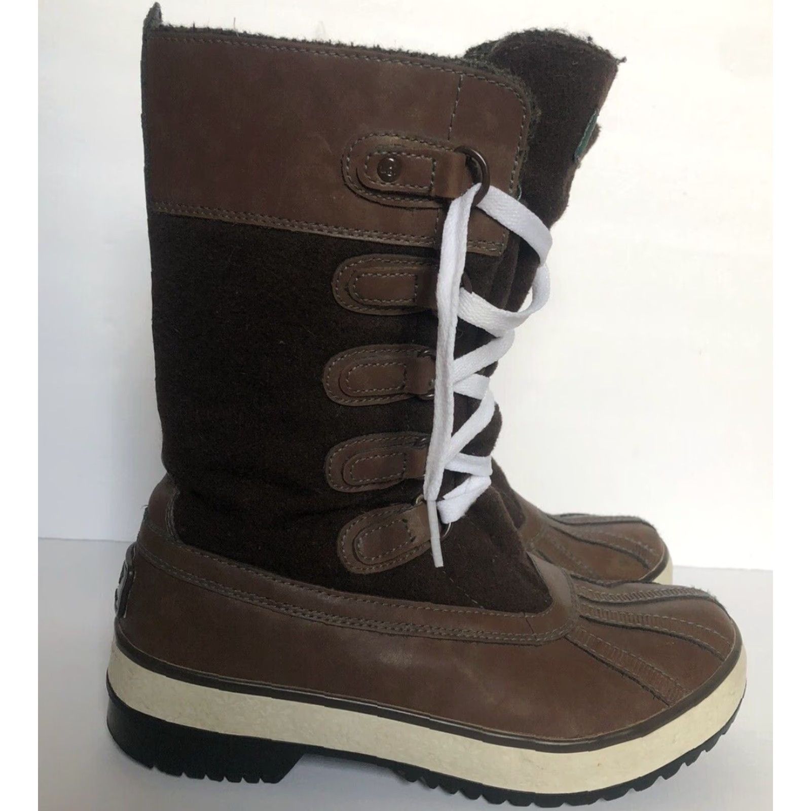 Ugg UGG Boot Women Brown Waterproof Lace Up 6 Size US 6 / IT 36 - 5 Thumbnail