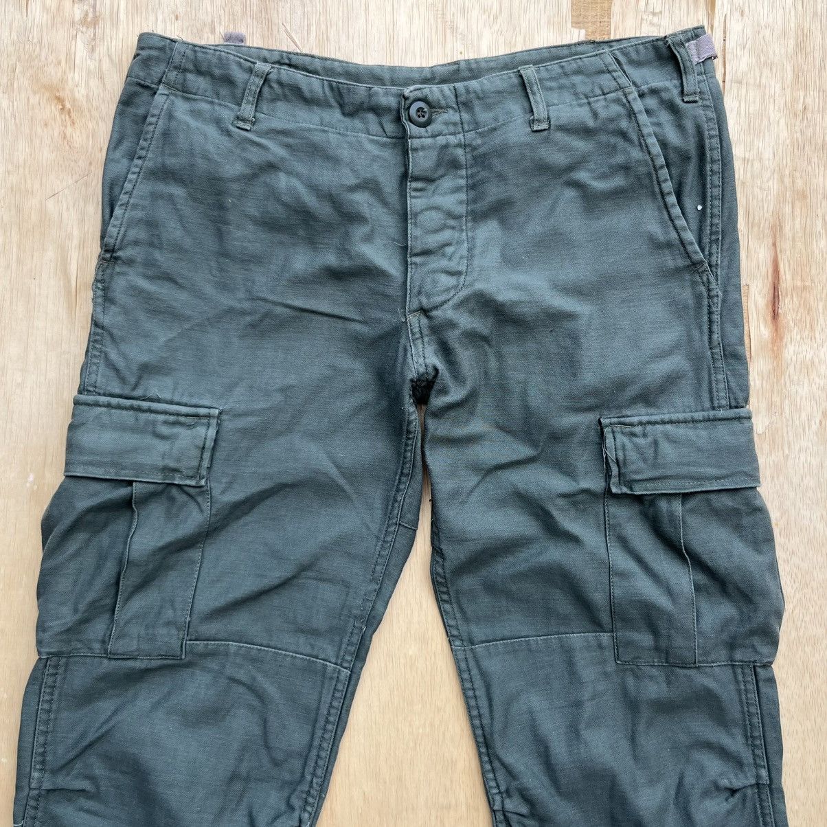 Alpha Industries TROUSERS OLIVE GREEN YMKCL MILITARY ISSUE CARGO Size 34" / US 12 / IT 48 - 2 Thumbnail