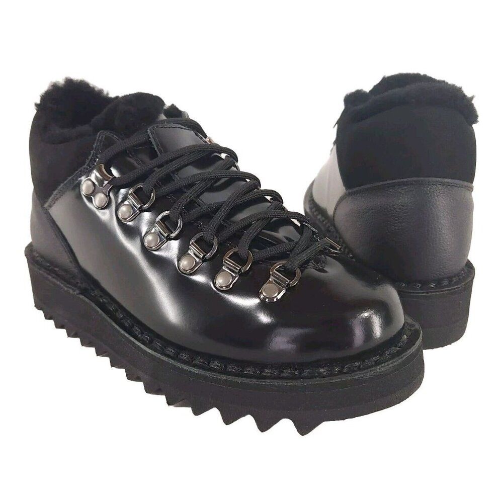 Diemme Diemme Capri Black Patent Leather Boot Size 36 6 Black New Size US 6 / IT 36 - 2 Thumbnail