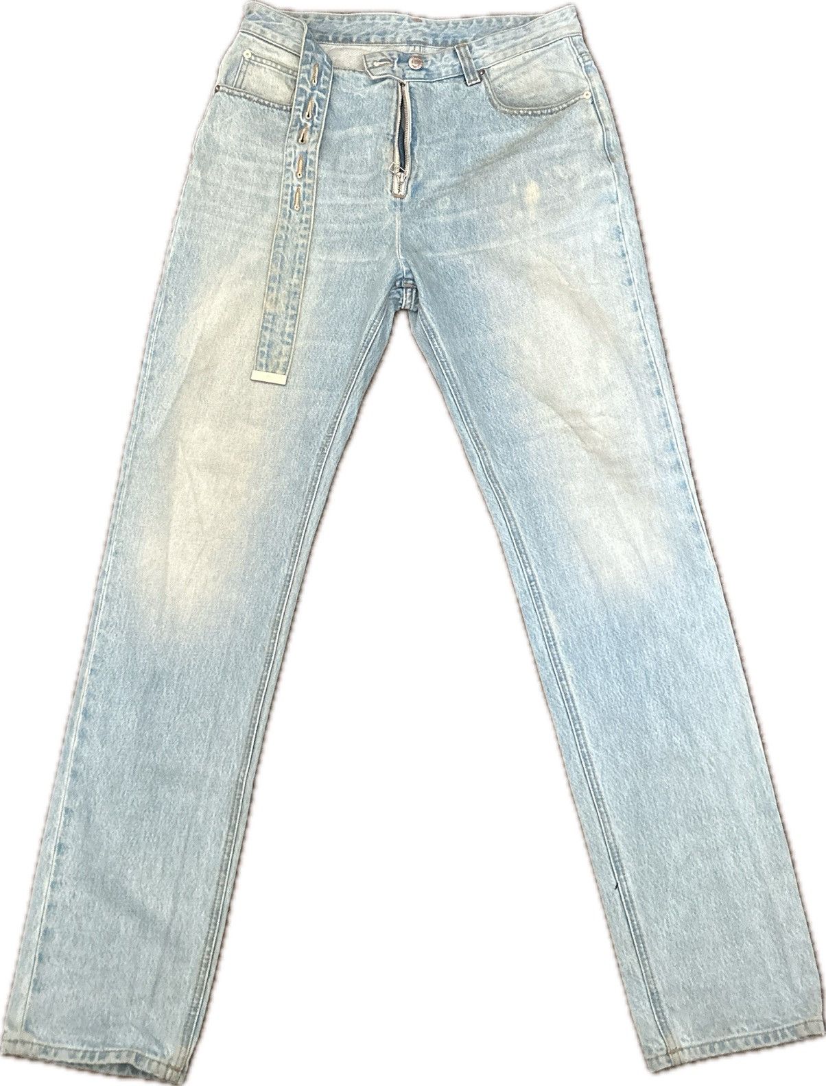 Helmut Lang Helmut Lang x Shayne Oliver 97 Belt Jeans Size US 30 / EU 46 - 3 Thumbnail