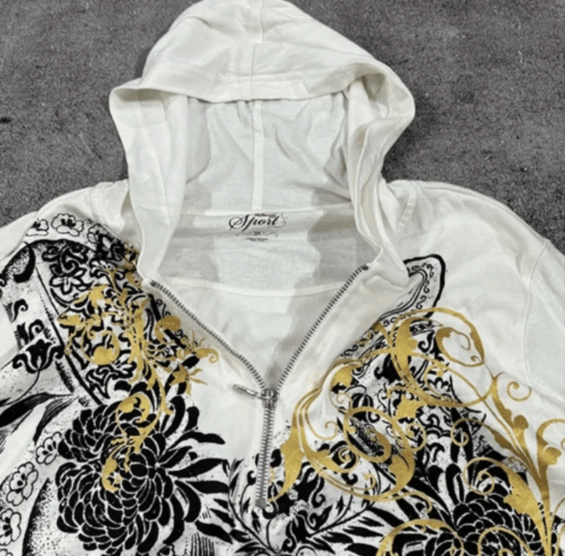 Japanese Brand Oversized Printed Hooded Size US S / EU 44-46 / 1 - 2 Thumbnail