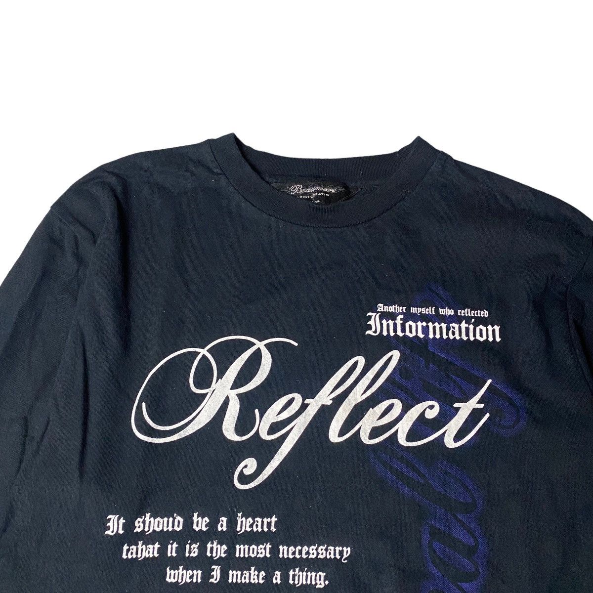 If Six Was Nine Beaumere Japanese Poem Longsleeve Size US S / EU 44-46 / 1 - 3 Thumbnail