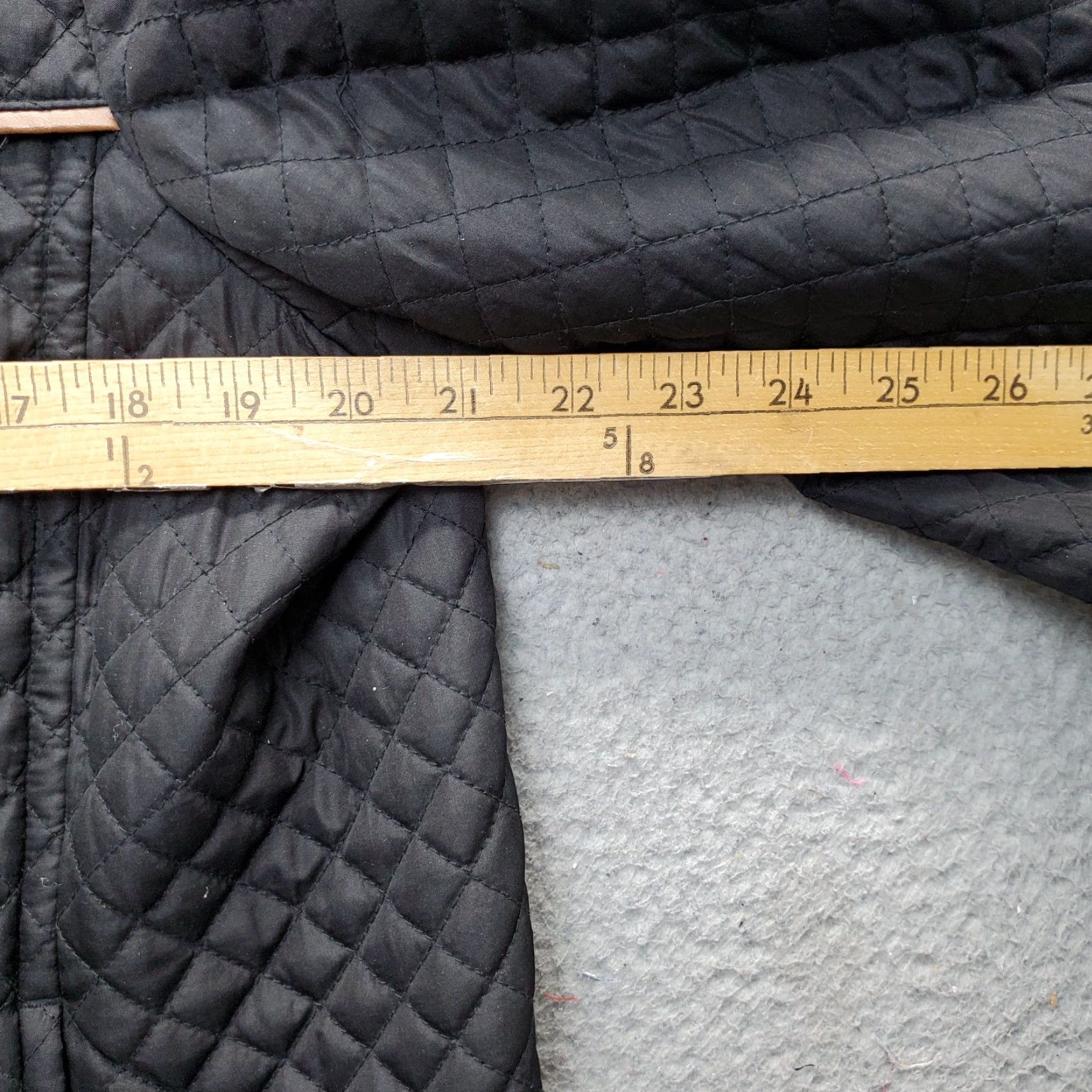 Liz Claiborne Liz Claiborne Jacket Womens Diamond Quilted Black Lightweight Snap Inside Zip Size L / US 10 / IT 46 - 4 Thumbnail