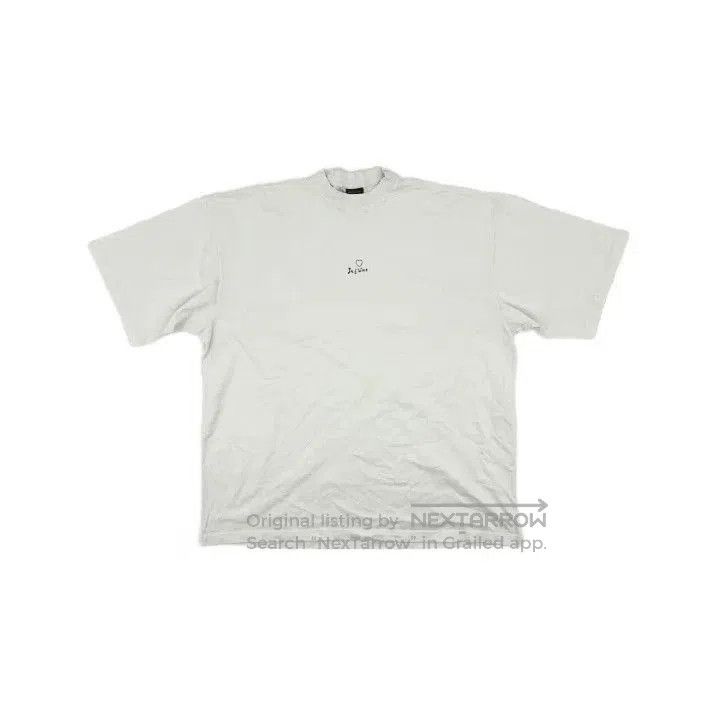 Balenciaga Balenciaga White Embroidered Casual T. Size US L / EU 52-54 / 3 - 2 Thumbnail