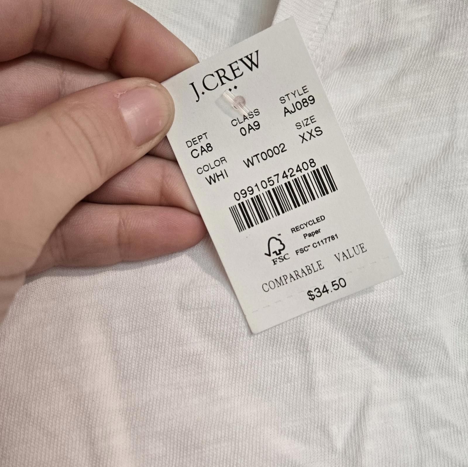 J.Crew J Crew Girlfriend Tee Size XXS / US 00 / IT 34 - 5 Thumbnail
