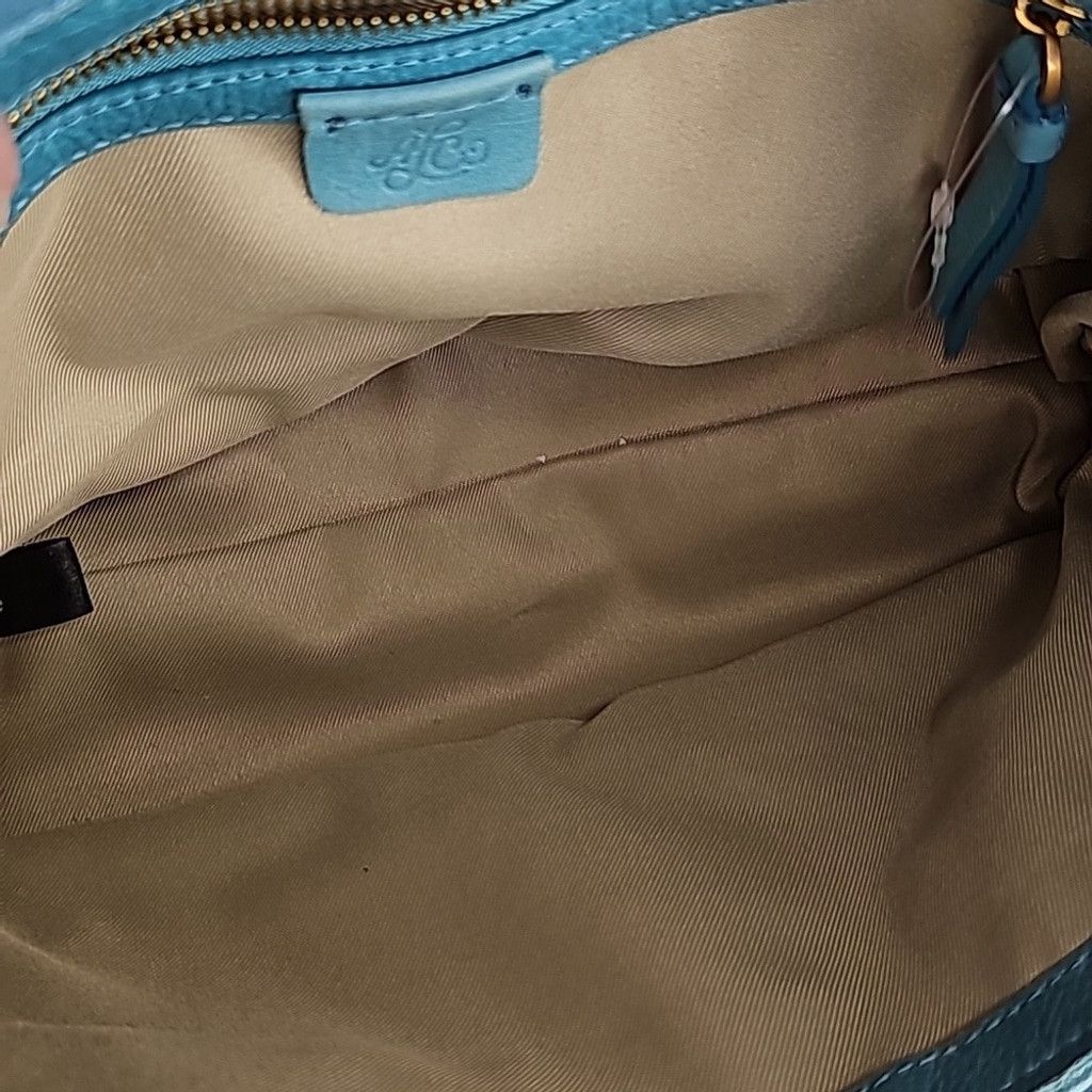 A.L.C. NWOT ALC A.L.C. Vegan leather blue chain shoulder bag rare Size ONE SIZE - 8 Thumbnail