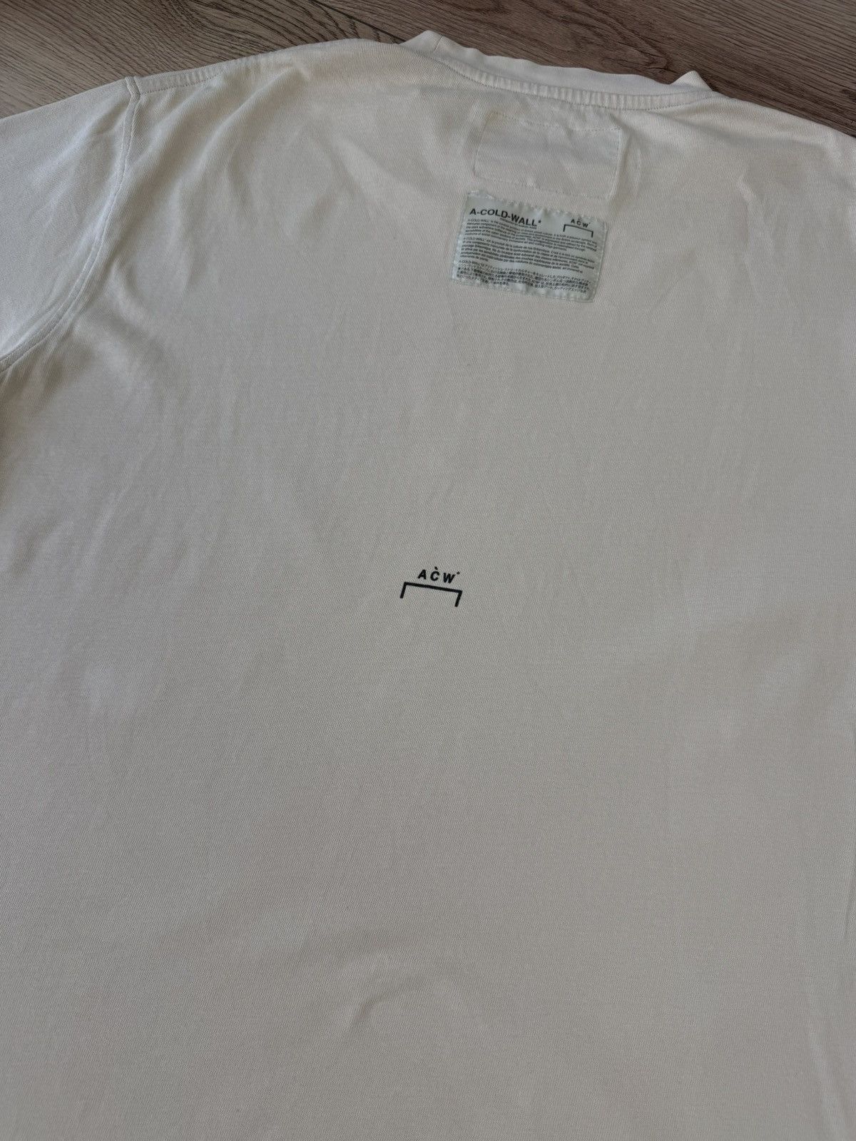 A Cold Wall Big Logo style tee