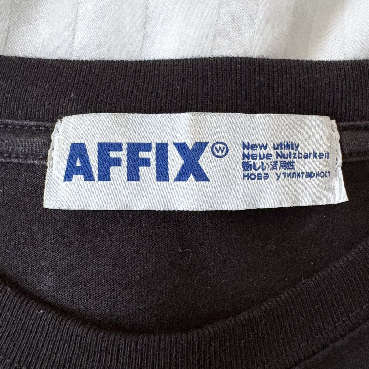 AFFXWRKS AFFIX Broadcast Network A.B.N. S/S T-Shirt Black Size US S / EU 44-46 / 1 - 5 Thumbnail