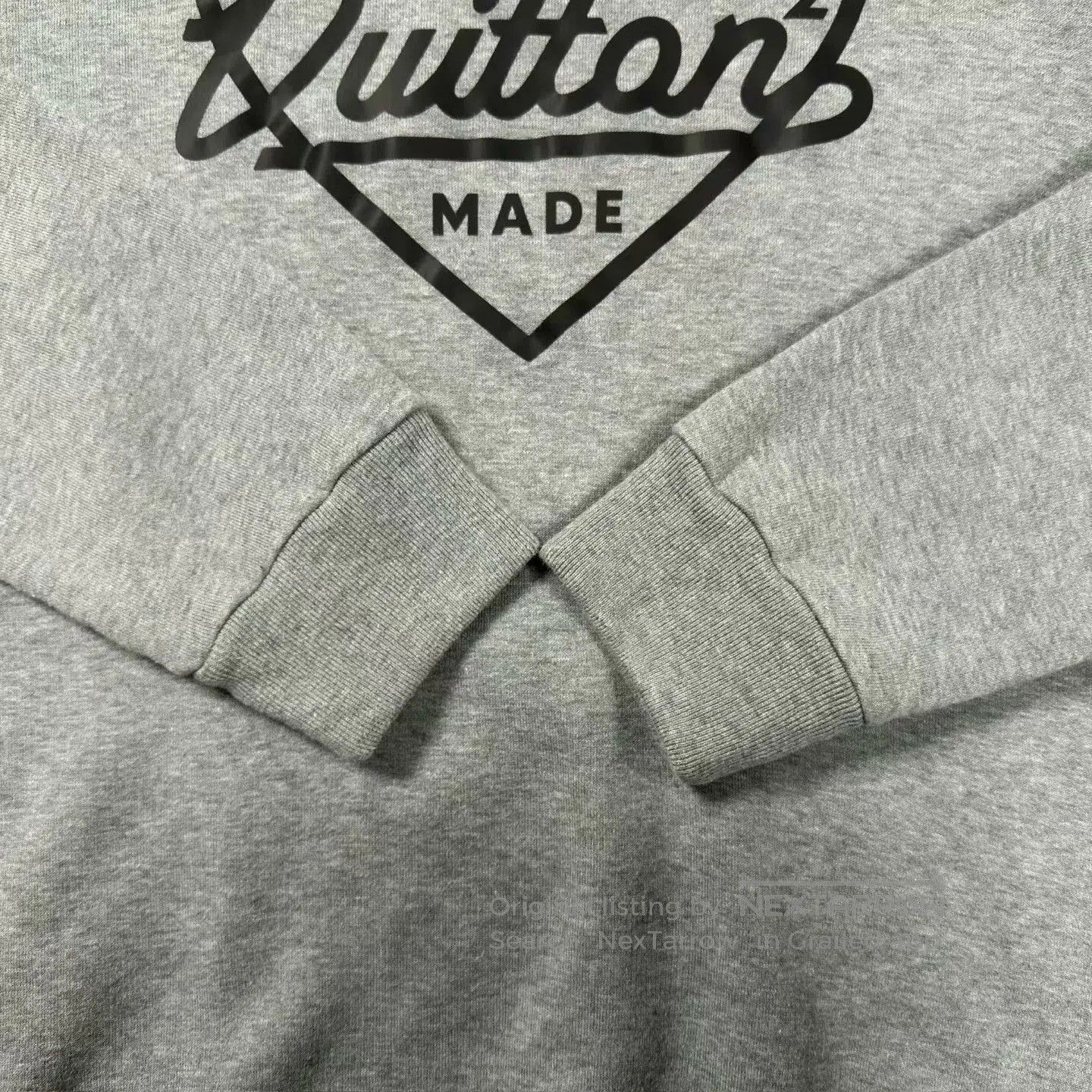 Louis Vuitton lv nigo collaboration heart design gray sweatshirt. Size US M / EU 48-50 / 2 - 7 Thumbnail