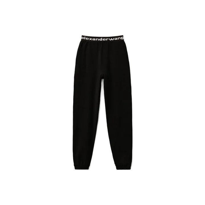 Alexander Wang Alexander Wang Black Slim Fit Casual Pants - Size 28" / US 6 / IT 42 - 1 Thumbnail