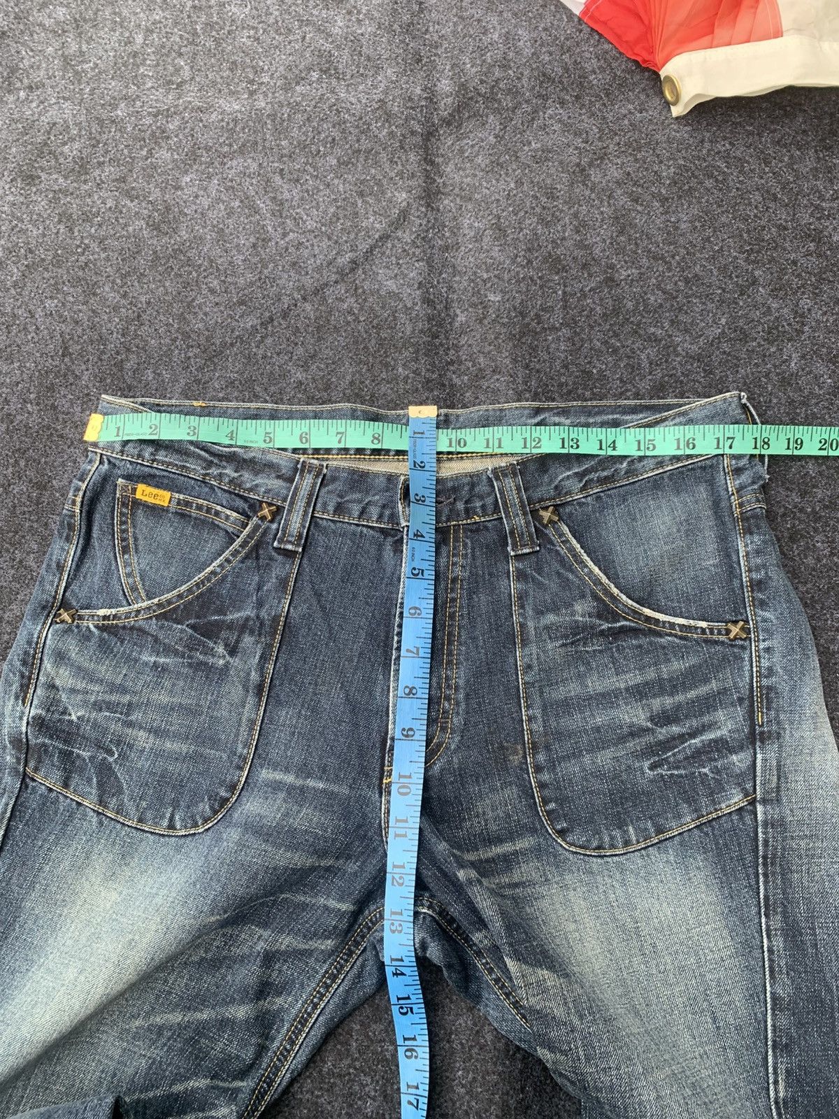Lee Y2K Lee Rider Bell Bottom Flare Denim Jeans. Size US 35 - 3 Thumbnail