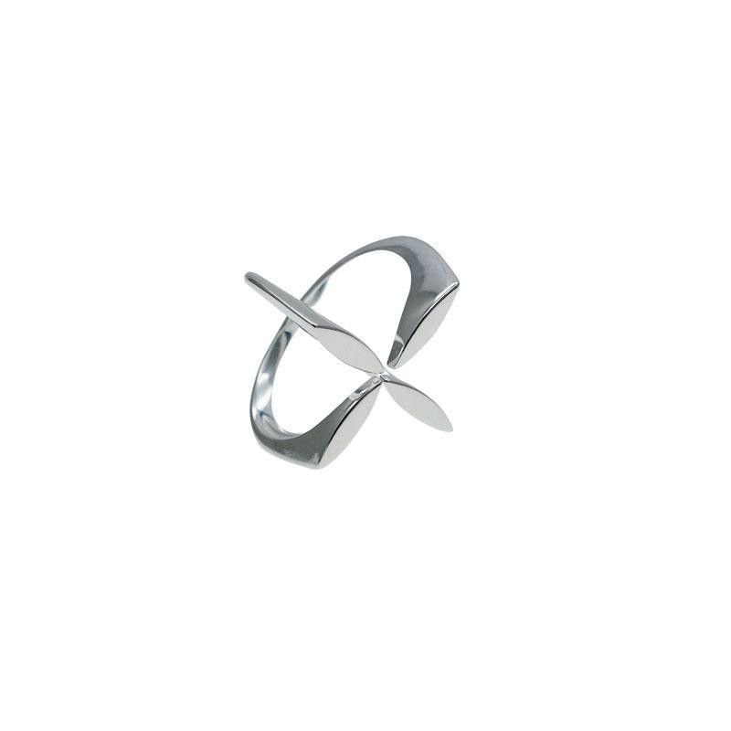 Jewelry Future Jewelry Rings Open Size Chrome Ring (Size 7-13) Size ONE SIZE - 5 Thumbnail