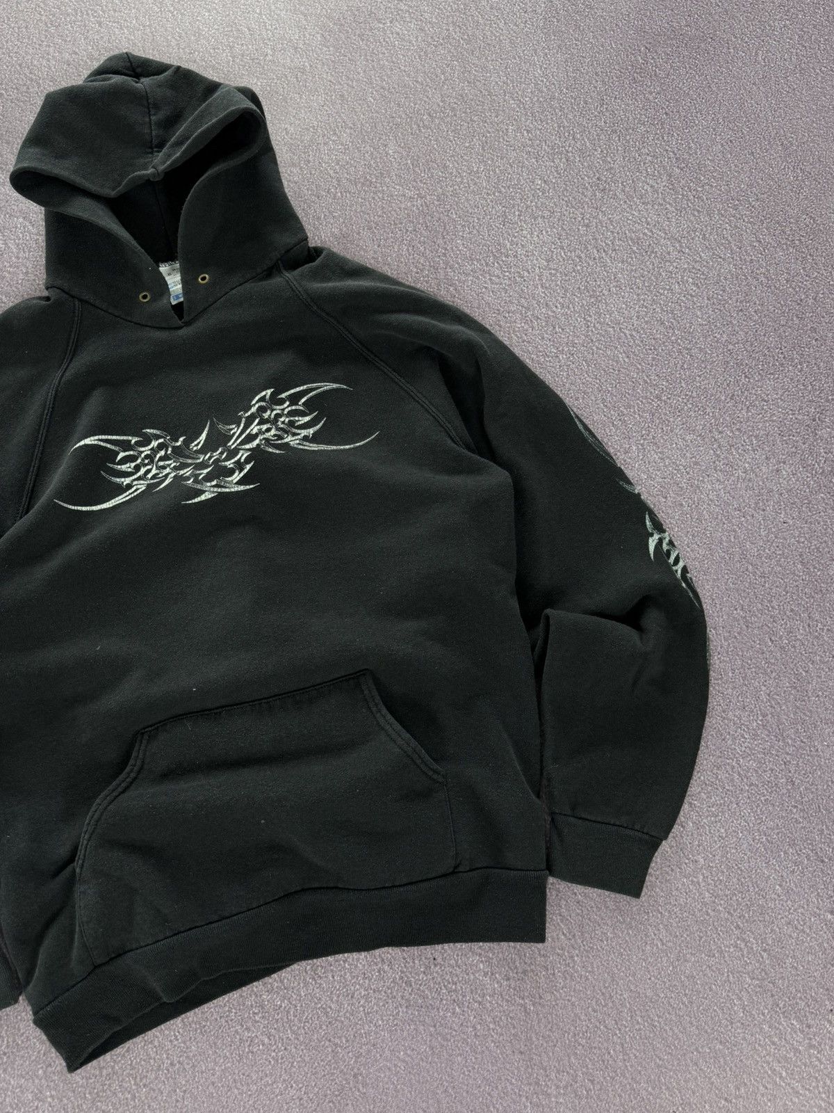 Japanese Brand Crazy Tribal Hoodie Y2K Affliction Swag Size US XL / EU 56 / 4 - 6 Thumbnail