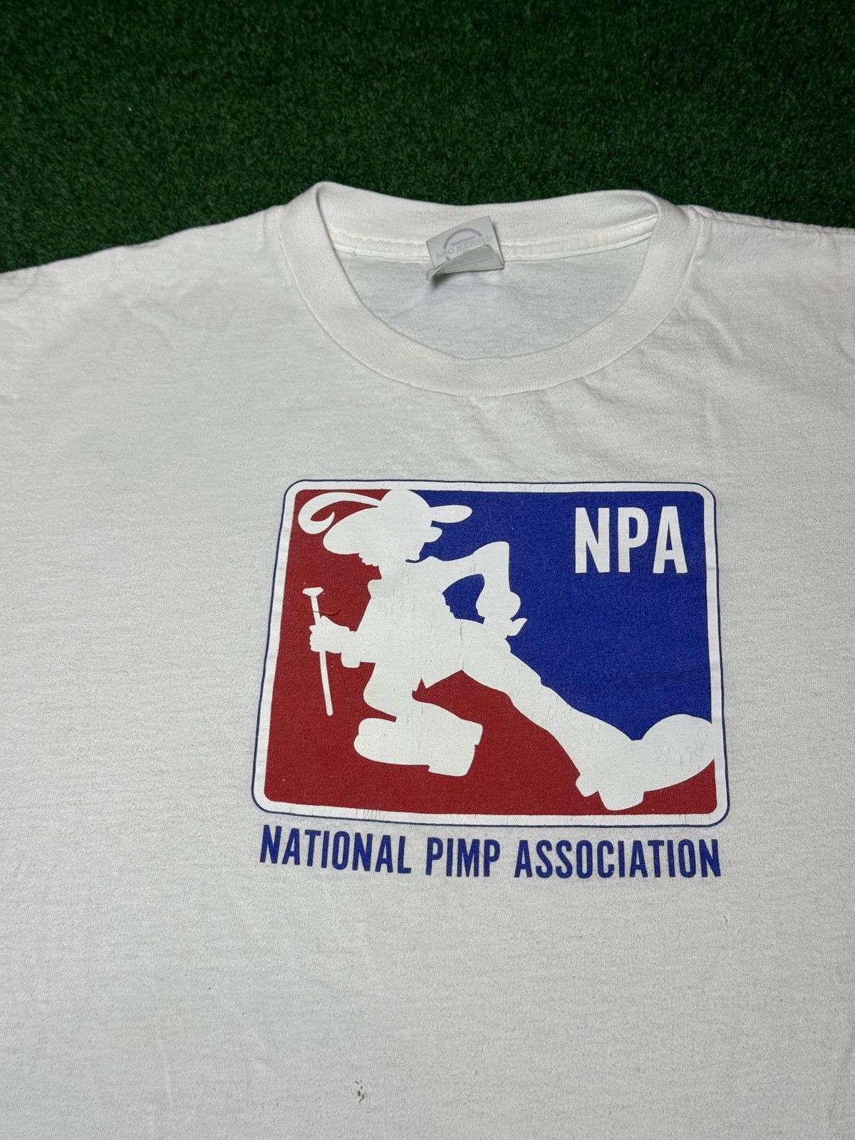 Vintage National Pimp Association NBA Parody NPA Y2K XL T Shirt Size US XL / EU 56 / 4 - 2 Thumbnail
