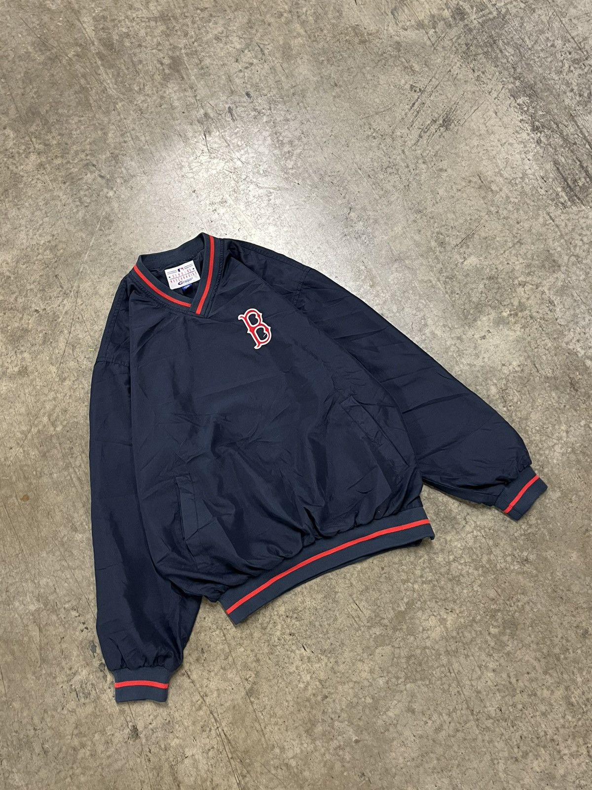 Vintage Vintage Boston Red Sox pull over windbreaker MLB sports Size US S / EU 44-46 / 1 - 2 Thumbnail