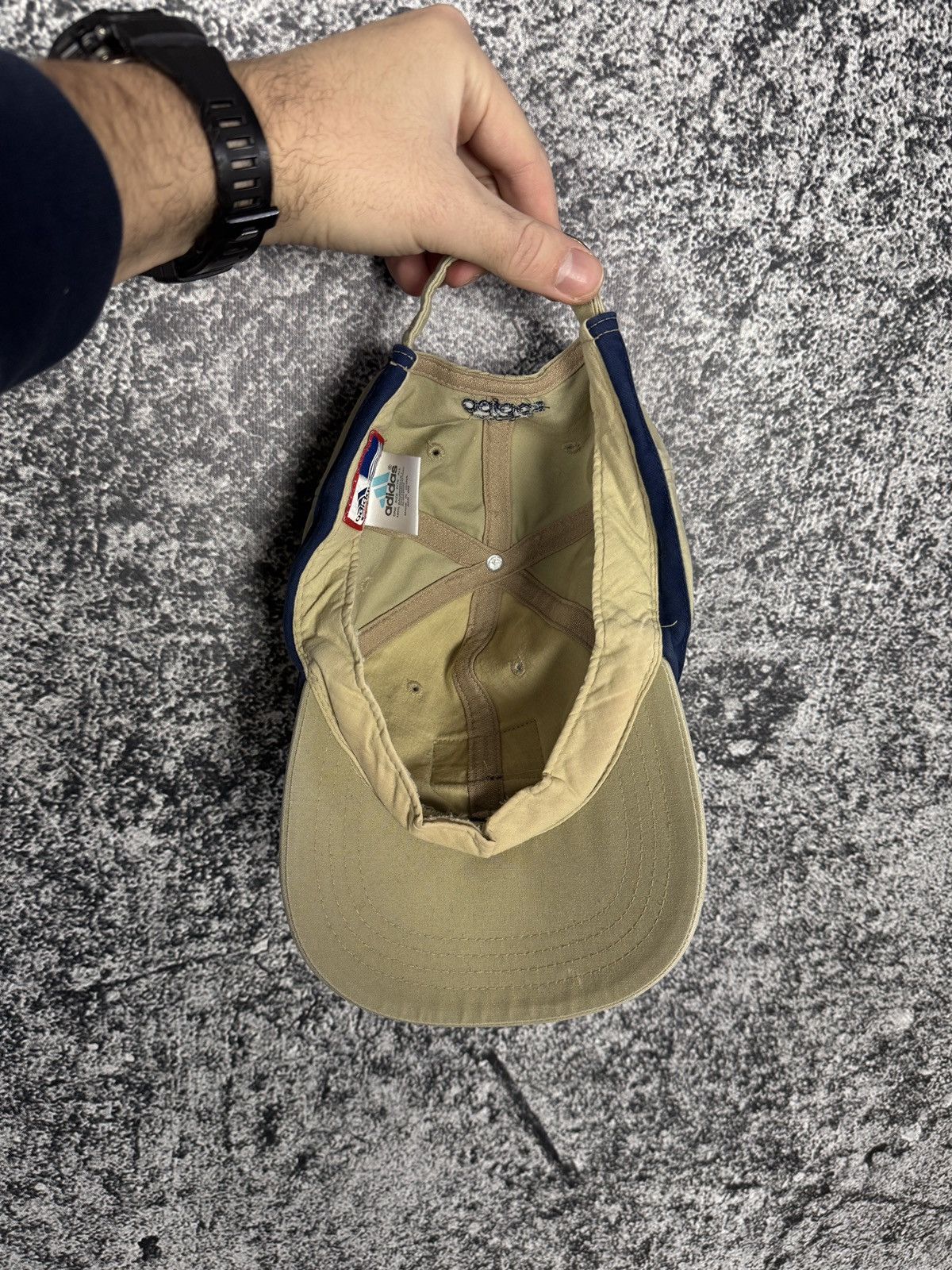 Adidas Men’s Vintage Adidas Authentic Baseball Cap Hat 90s One Size Size ONE SIZE - 6 Thumbnail