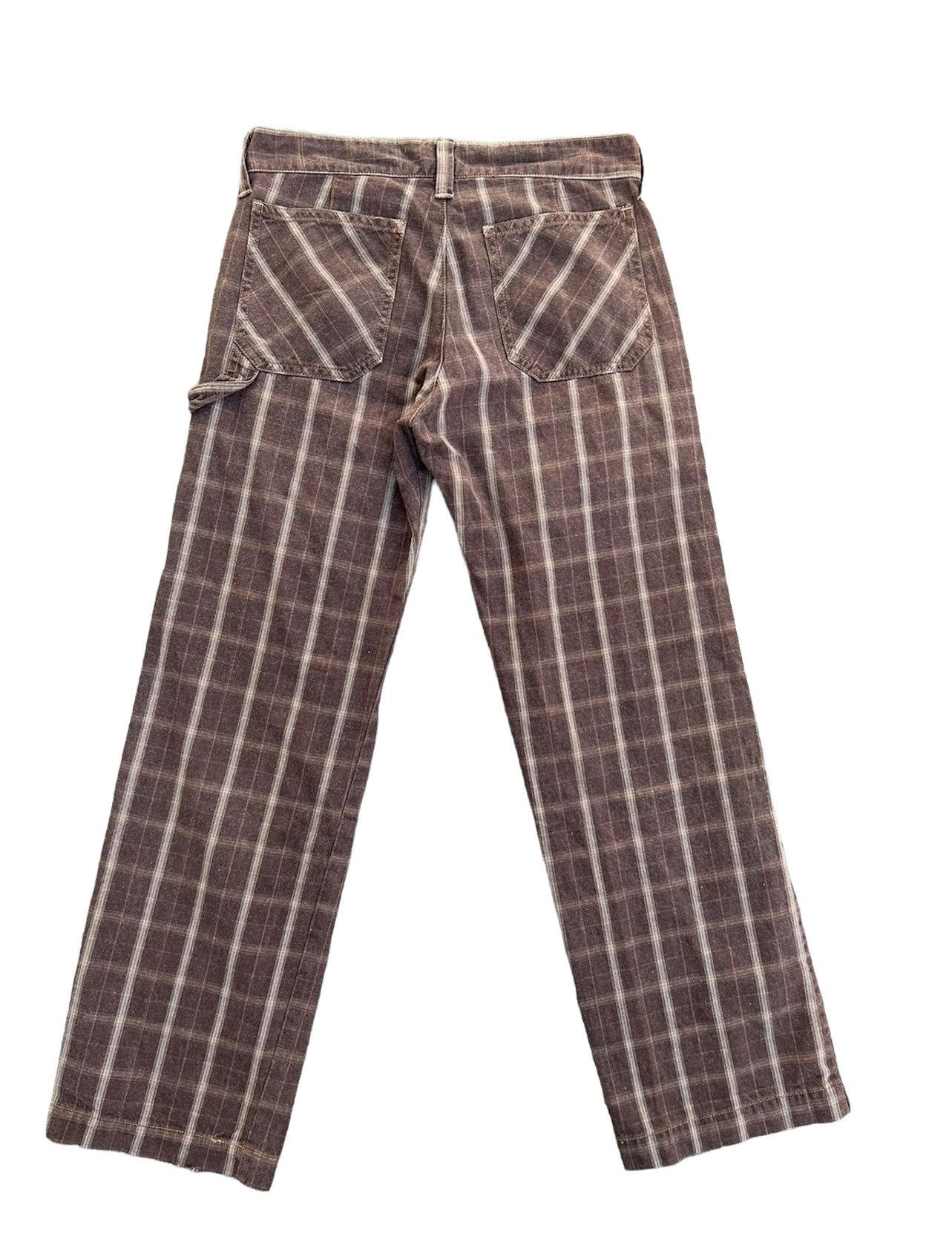 Japanese Brand Vintage Hiromichi Nakano Japan Checkered Work Pant Size US 32 / EU 48 - 2 Thumbnail