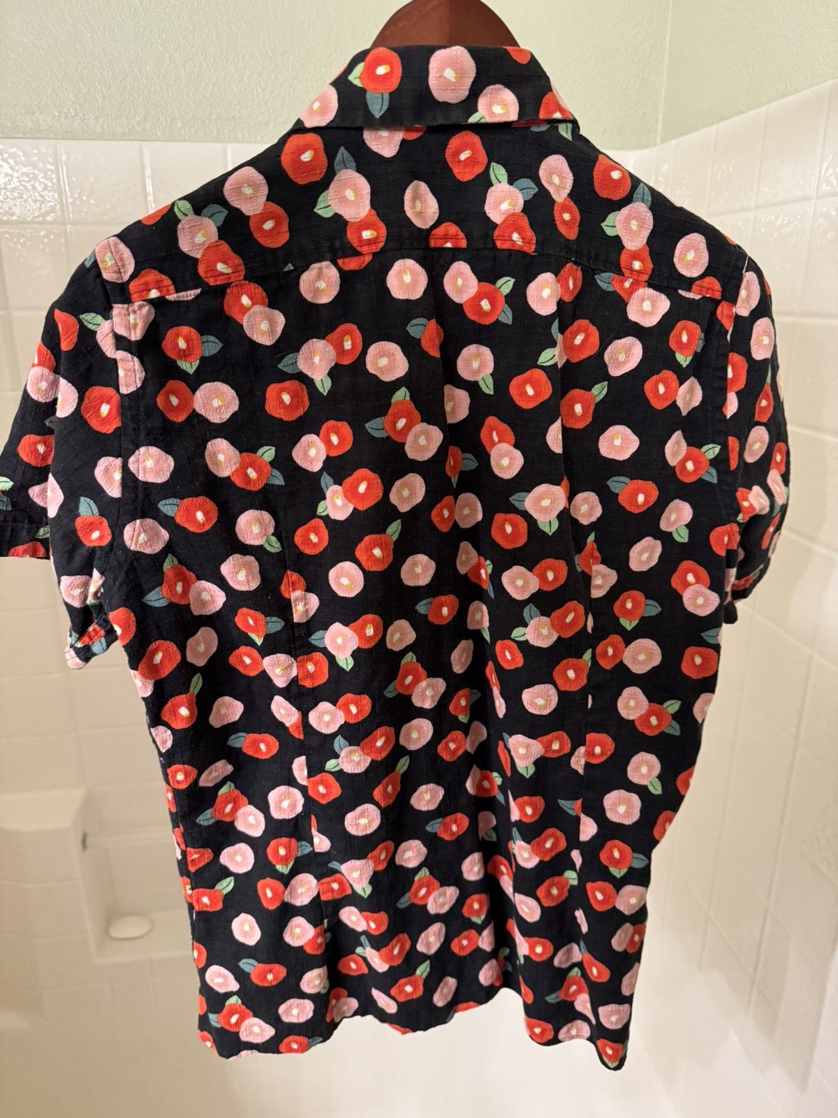 Raf Simons RAF SIMONS ‘floral’ button up short sleeve shirt Size US M / EU 48-50 / 2 - 5 Thumbnail