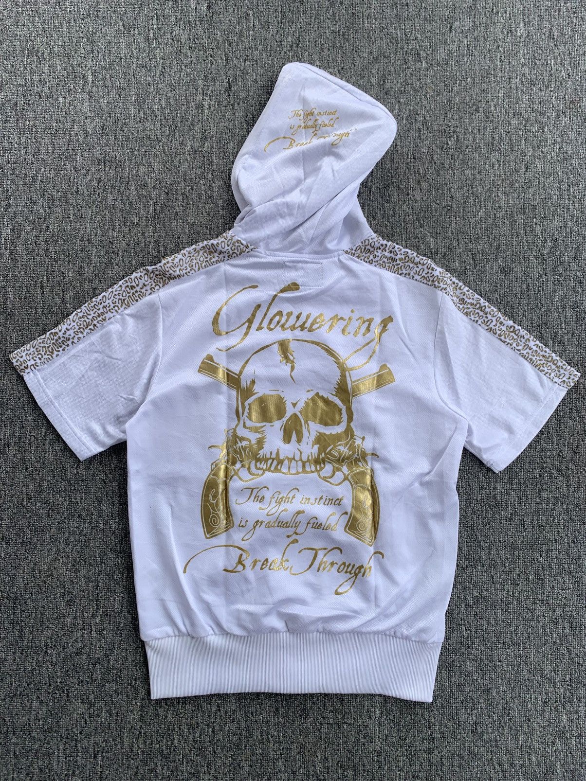 Japanese Brand Lamskin Crazy Skull Fighter Champions Hoodie Size US M / EU 48-50 / 2 - 5 Thumbnail