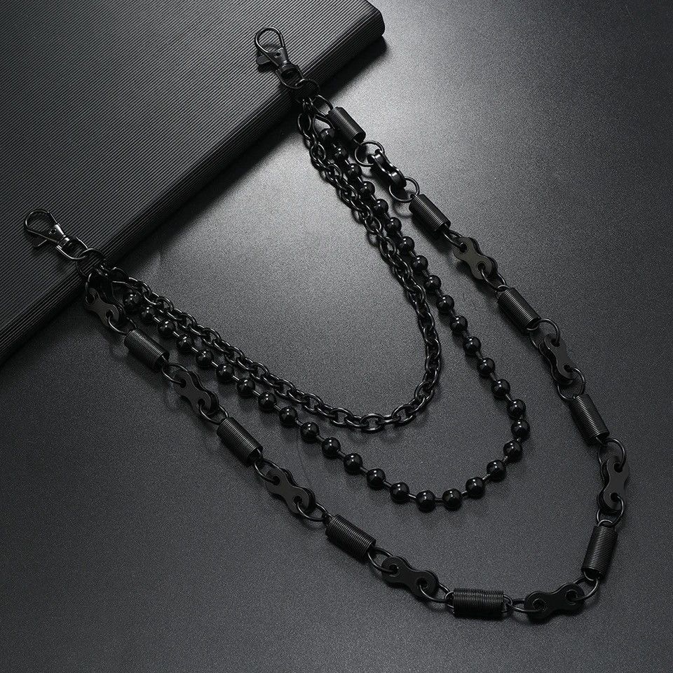 Jewelry Vintage personality pants chain Size ONE SIZE - 4 Thumbnail