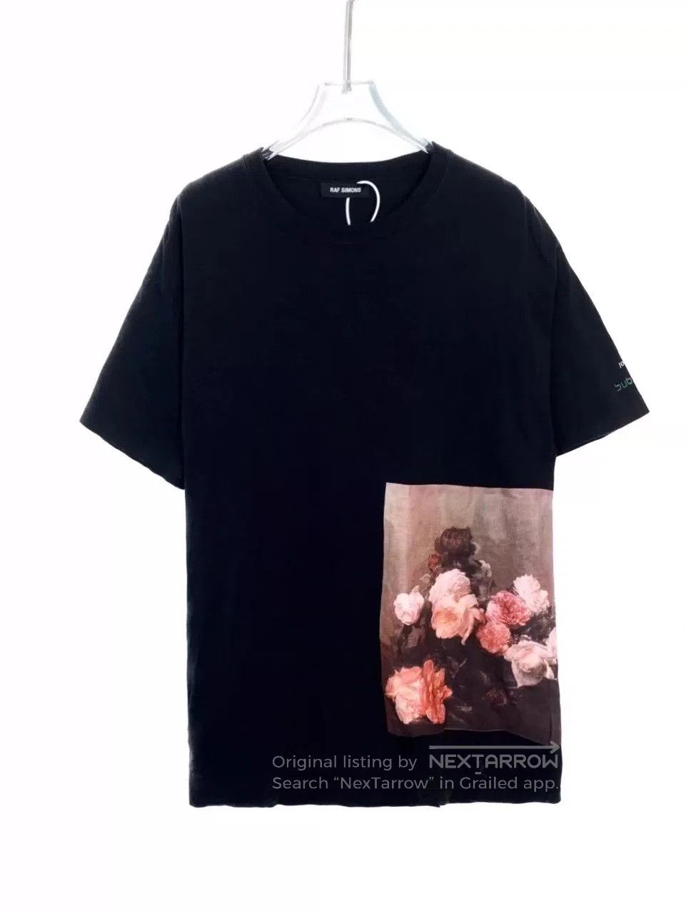 Raf Simons RAF SIMONS black floral short sleeved shirt . Size US L / EU 52-54 / 3 - 1 Thumbnail
