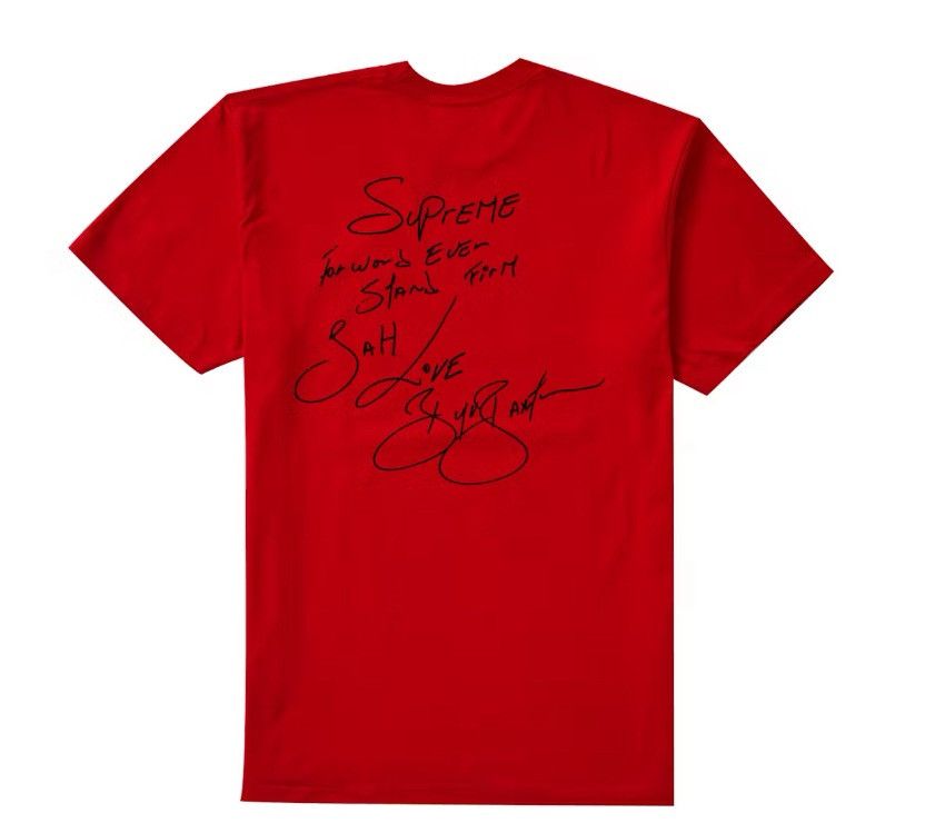 Supreme Buju Banton Supreme Picture tee red medium Size US M / EU 48-50 / 2 - 2 Thumbnail