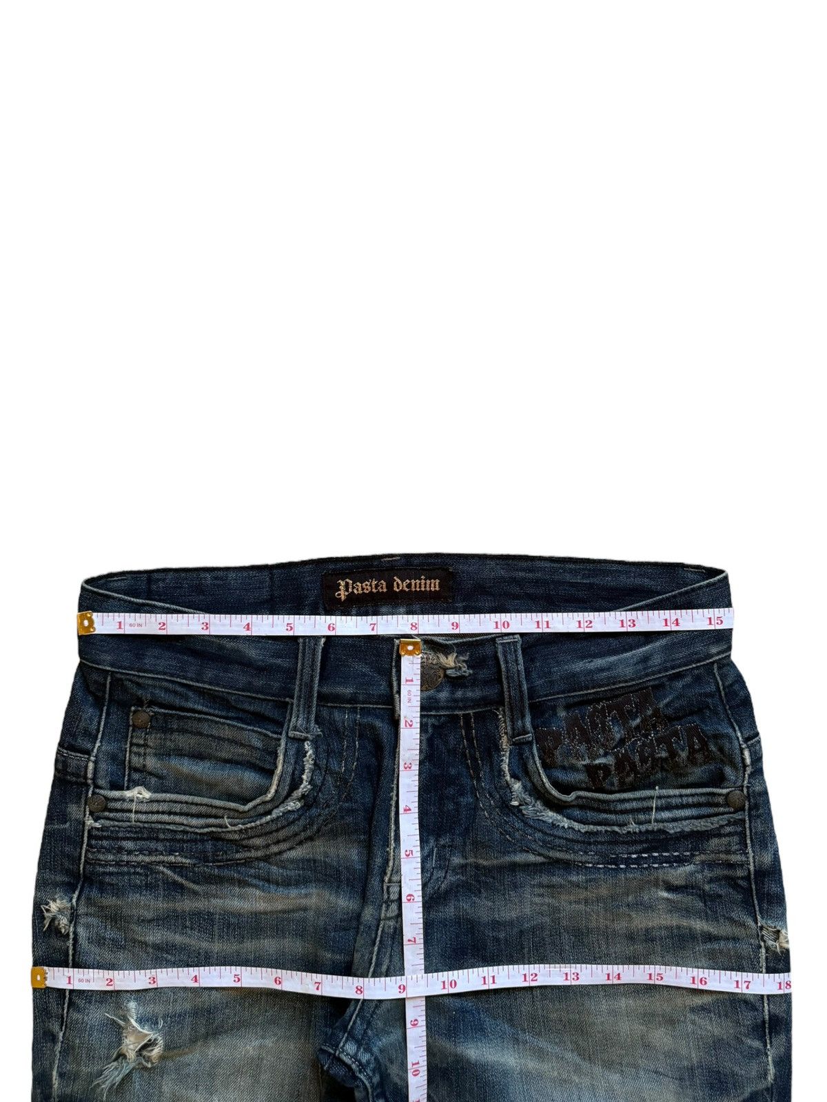 Japanese Brand × Seditionaries Vintage Japanese Brand Mud Wash Skull Embroidered Jeans Size US 31 - 12 Thumbnail